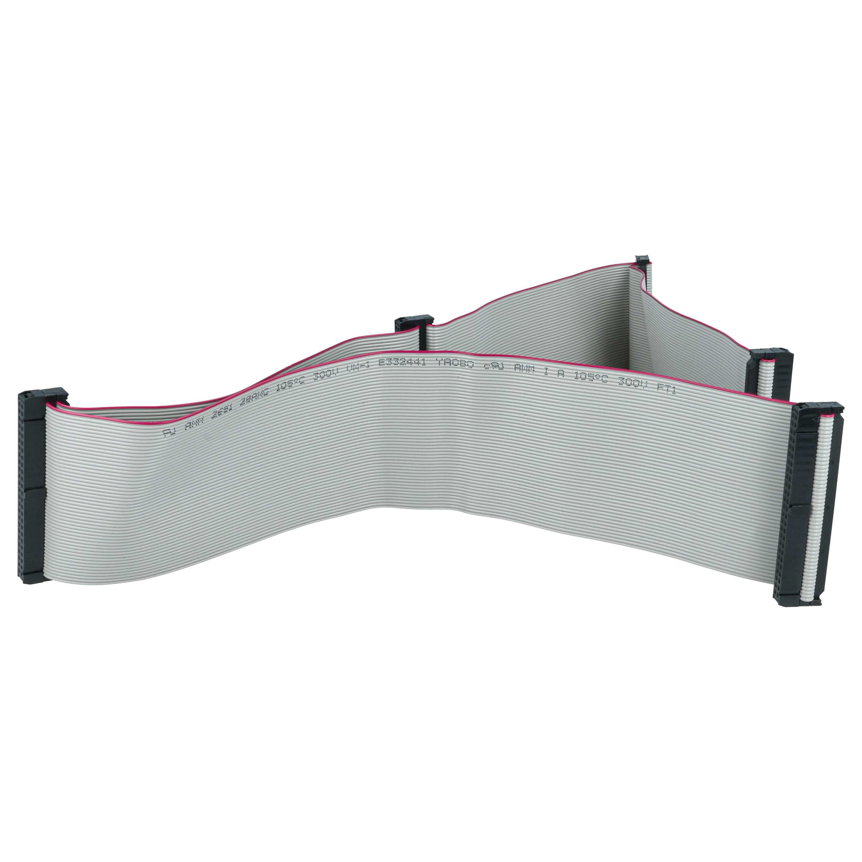 SCSI Flat Ribbon Cable for Indoor Installation of 5 SCSI Devices - 50 Pin, 75 cm