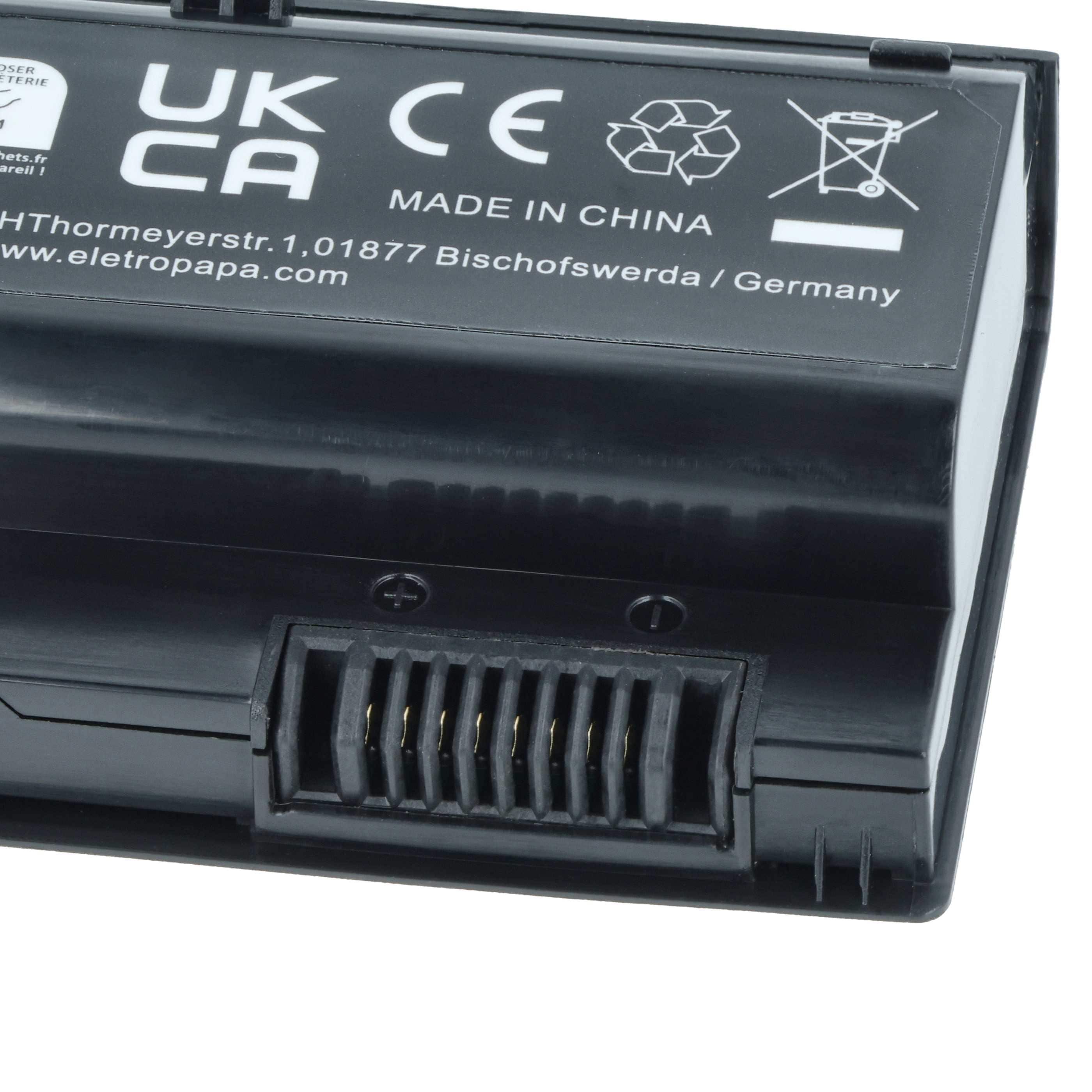 Akumulator do laptopa zamiennik HP 707614-121, 1588-3003, 707614-141 - 4400 mAh 14,4 V Li-Ion, czarny