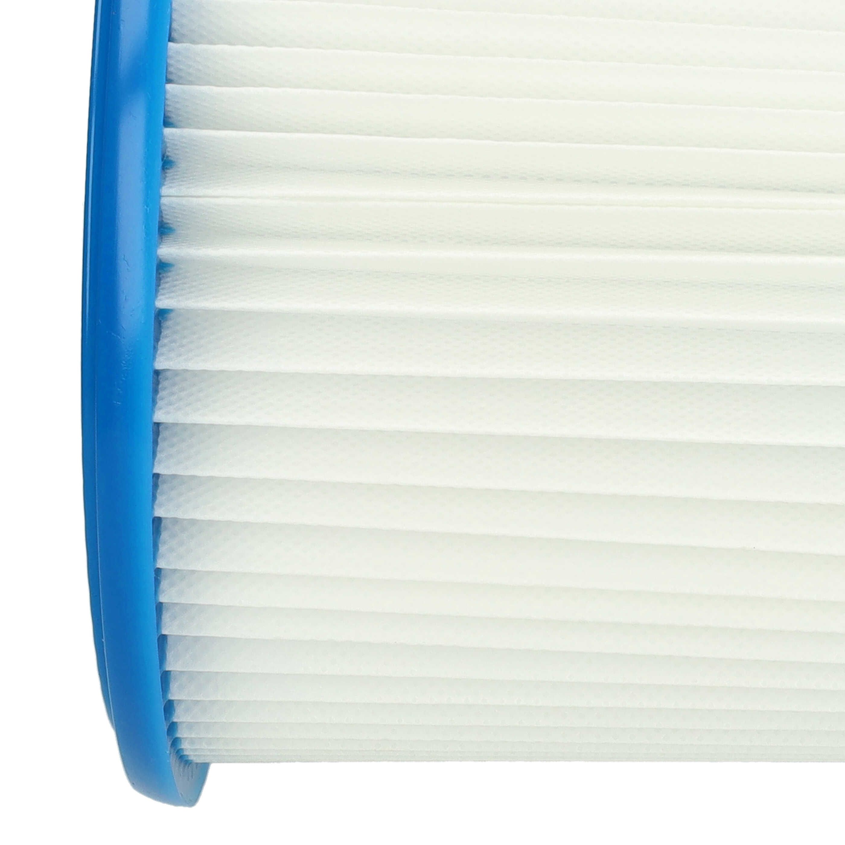 Filtro sostituisce Bosch 2607432024 per aspirapolvere - filtro rotondo, bianco / blu