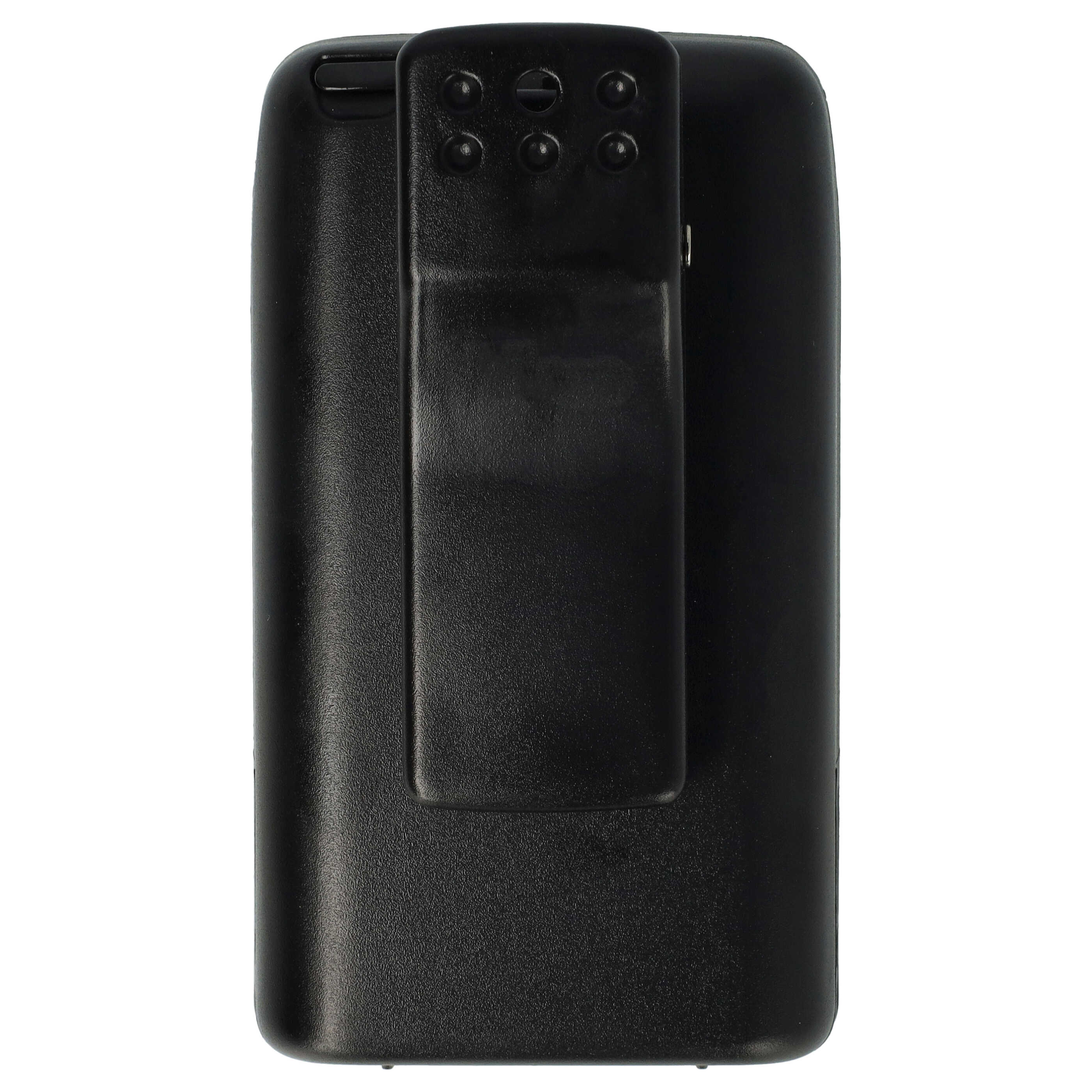 Batería reemplaza FNB-V47 para radio, walkie-talkie Vertex / Yaesu - 2000 mAh 7,2 V NiMH con clip