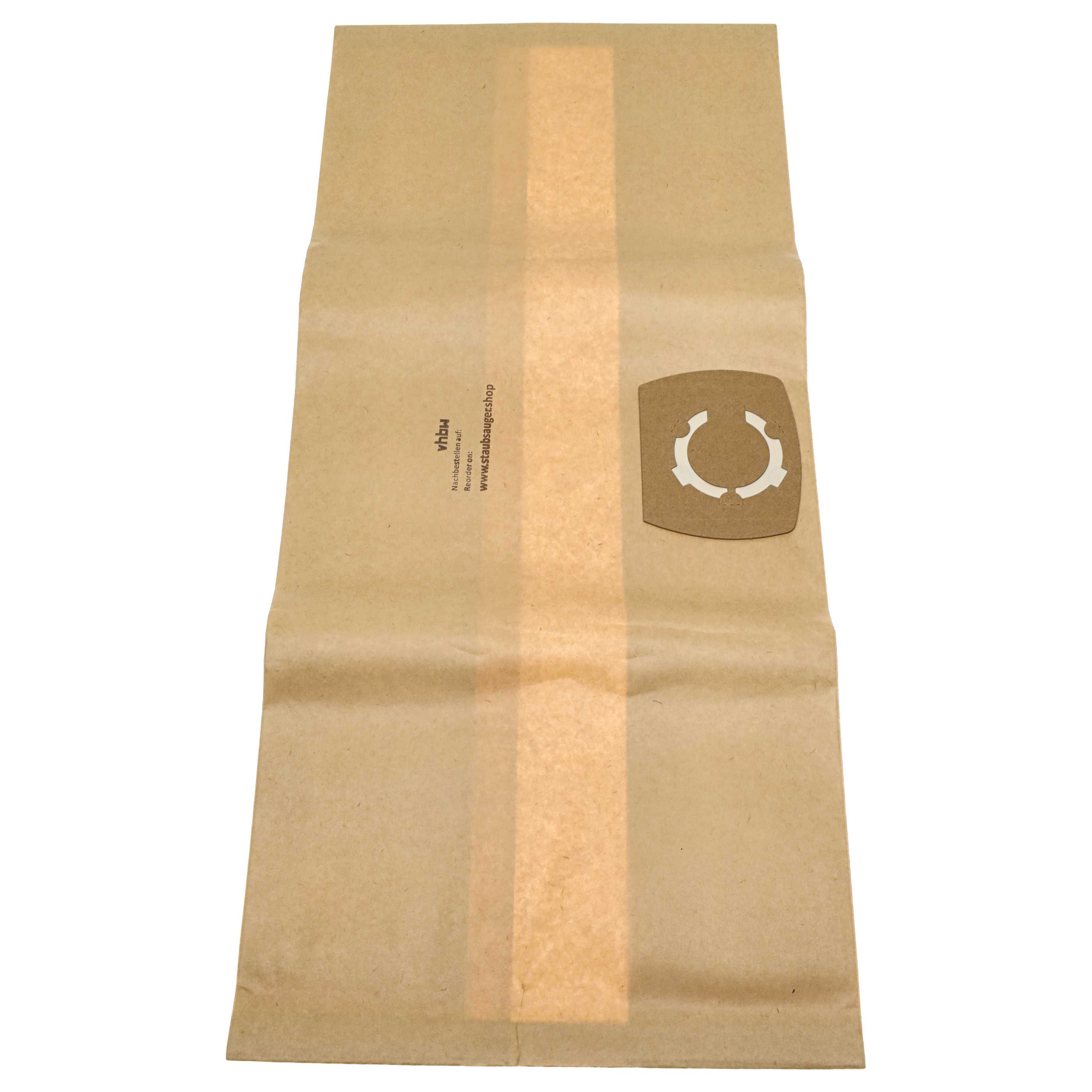 10x bolsa aspiradora reemplaza Swirl VAC 130, K 222 (30 l), R 24, Uni 30 para Thomas - papel
