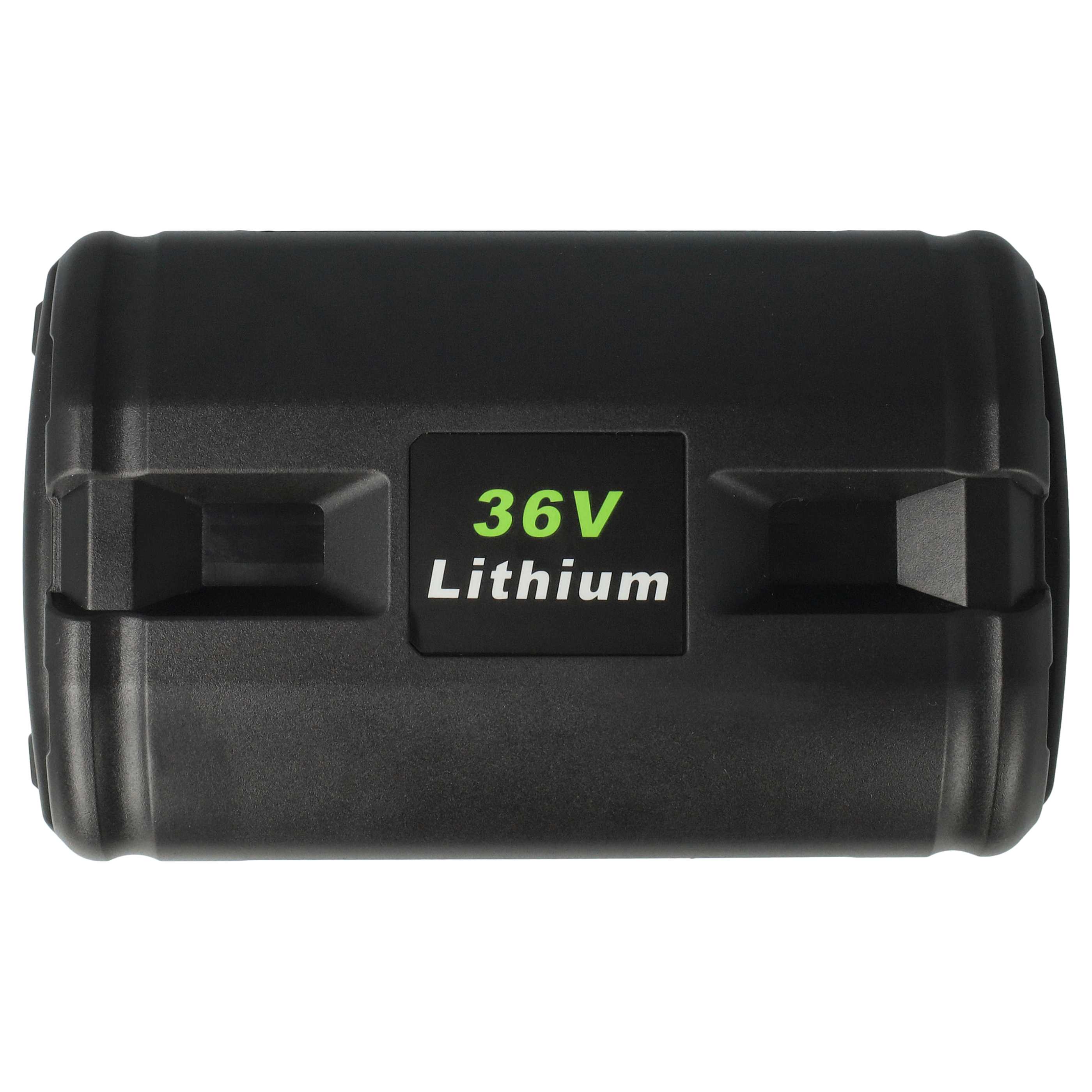 Battery replaces Ryobi BPL3626, BPL3626D, BPL3640, BPL3640D, BPL3650, 5133002166 - 5 Ah 36 V Li-Ion, black