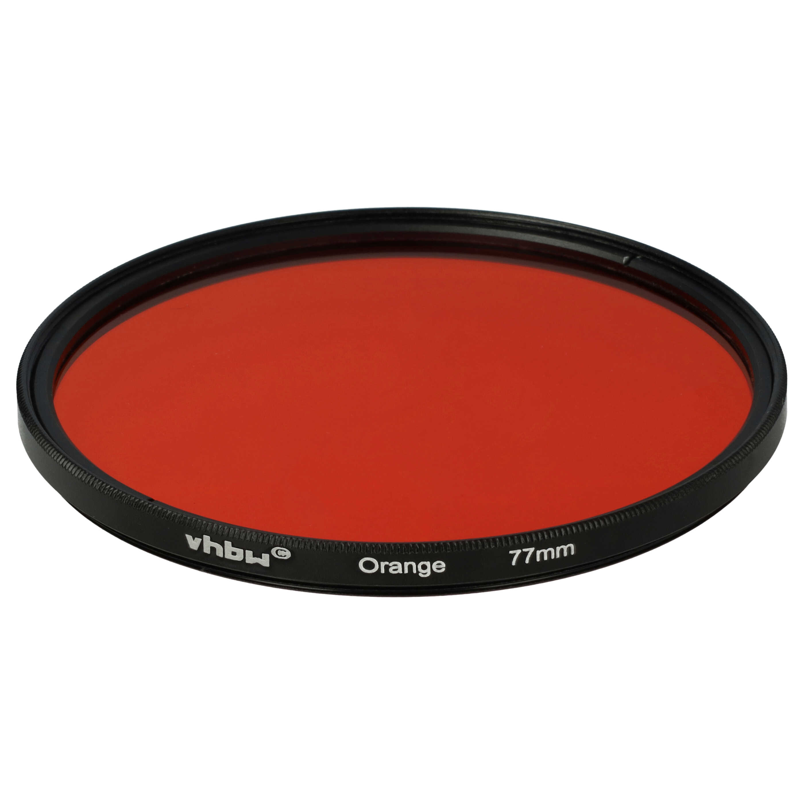 Coloured Filter, Orange suitable for Camera Lenses with 77 mm Filter Thread - Orange Filter