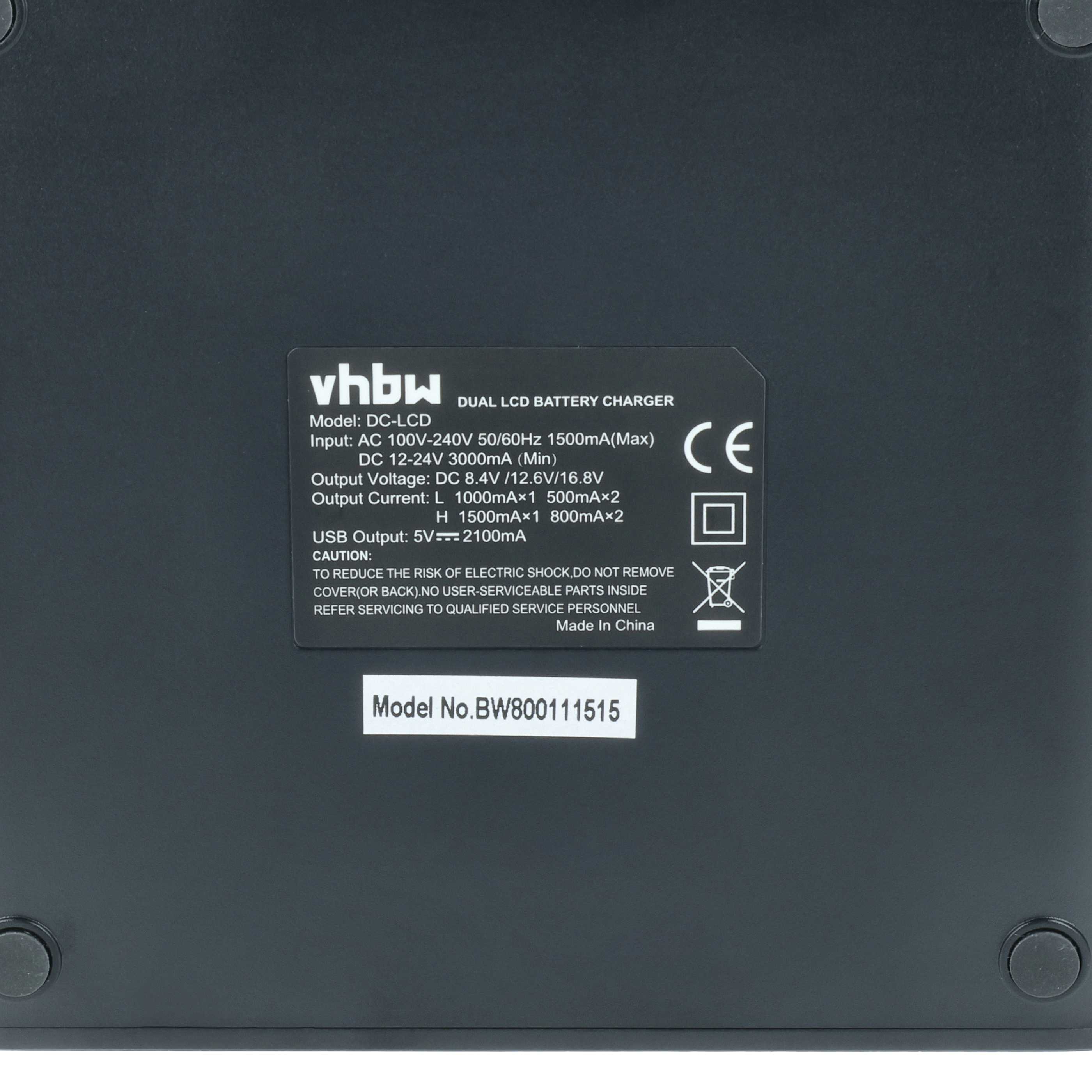 Battery Charger suitable for Grundig, Hitachi, Leica, Panasonic Digital Camera etc.