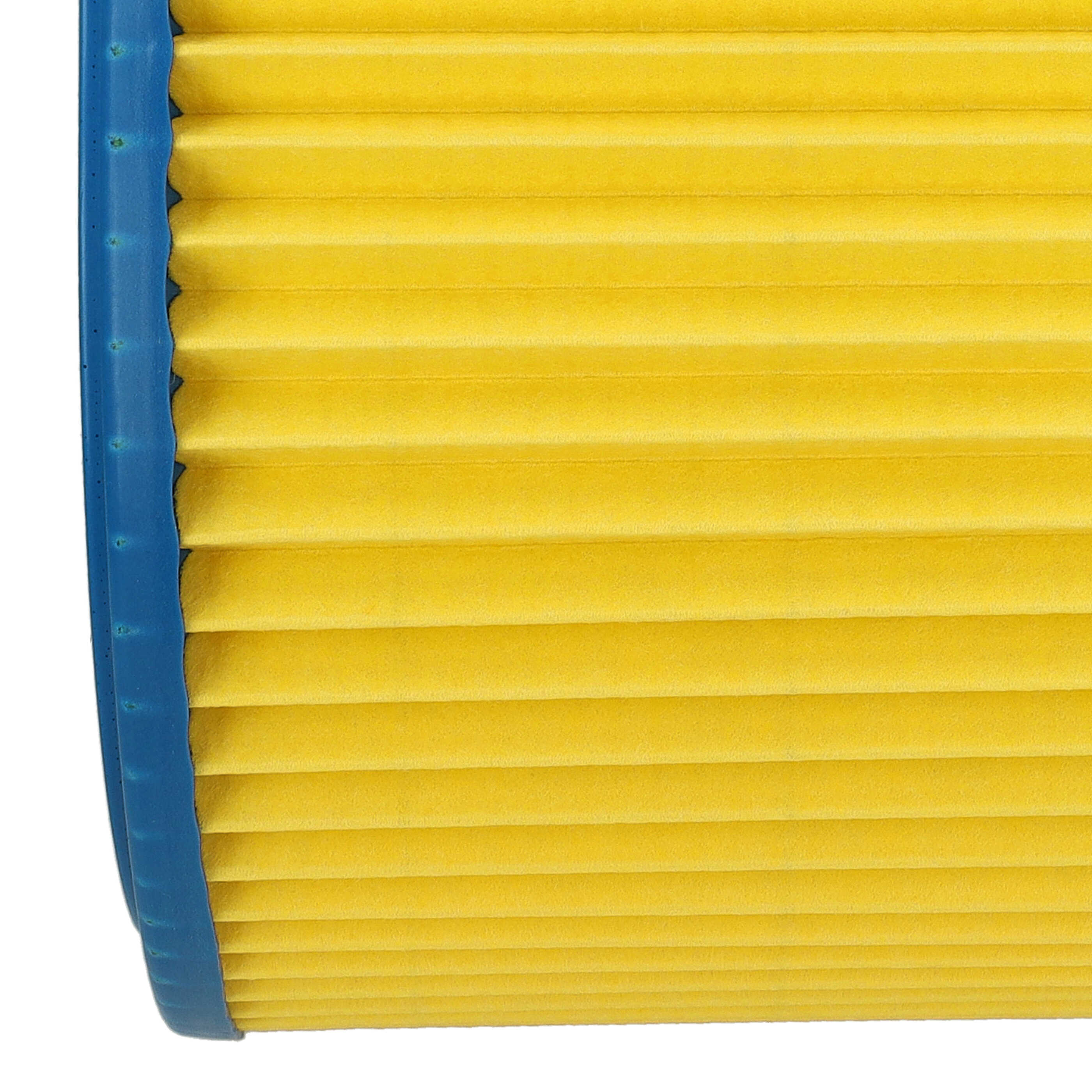1x cartridge filter replaces Einhell 2351110 for ThomasVacuum Cleaner, blue / yellow