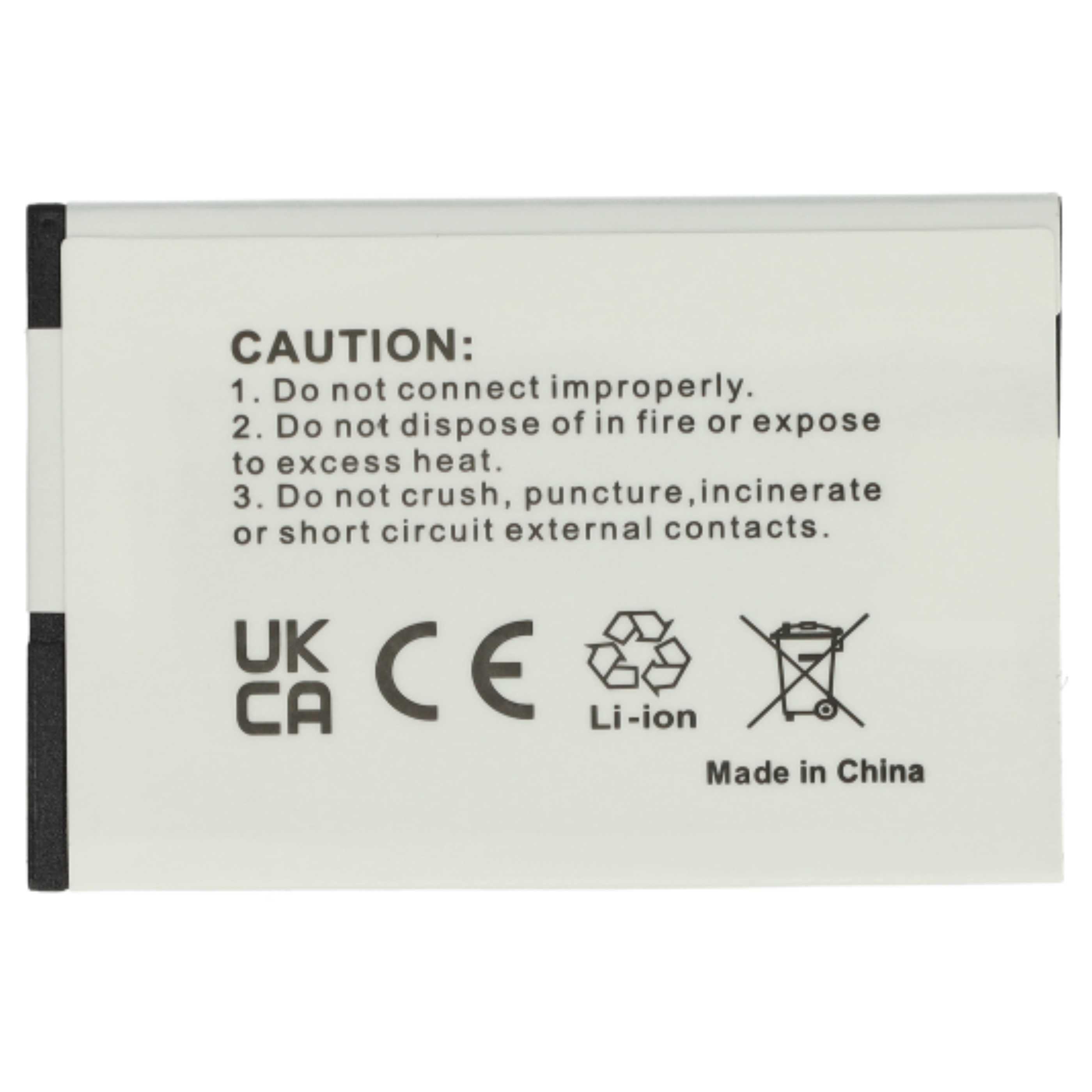 Batteries (10x pièces) remplace Siemens Gigaset 4250366817255 pour téléphone - 700mAh 3,7V Li-ion