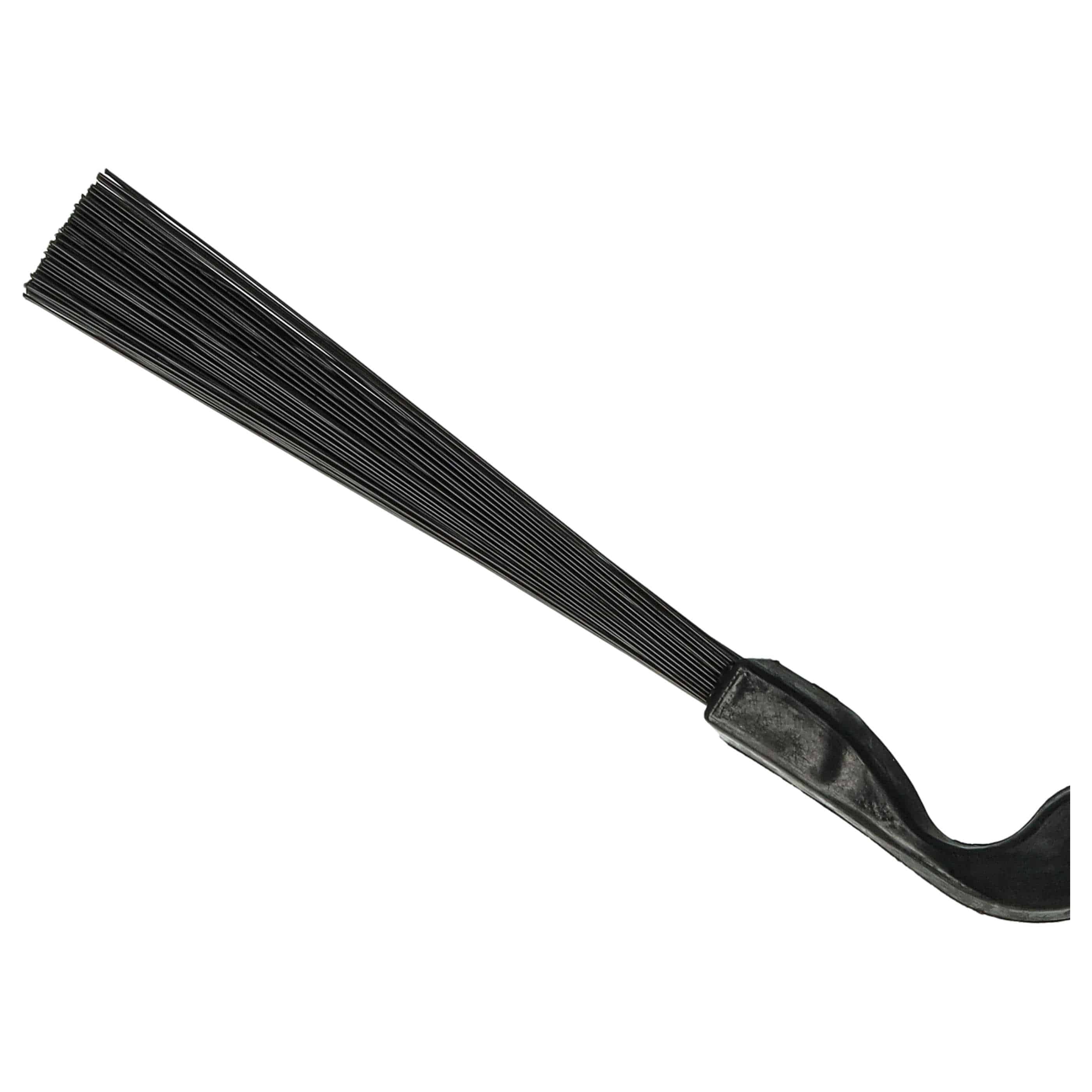 4x Side Brush replaces Miele 9724010, RX1-SB, RX-SB2 for Miele Robot Vacuum Cleaner etc. - 3-armed, black