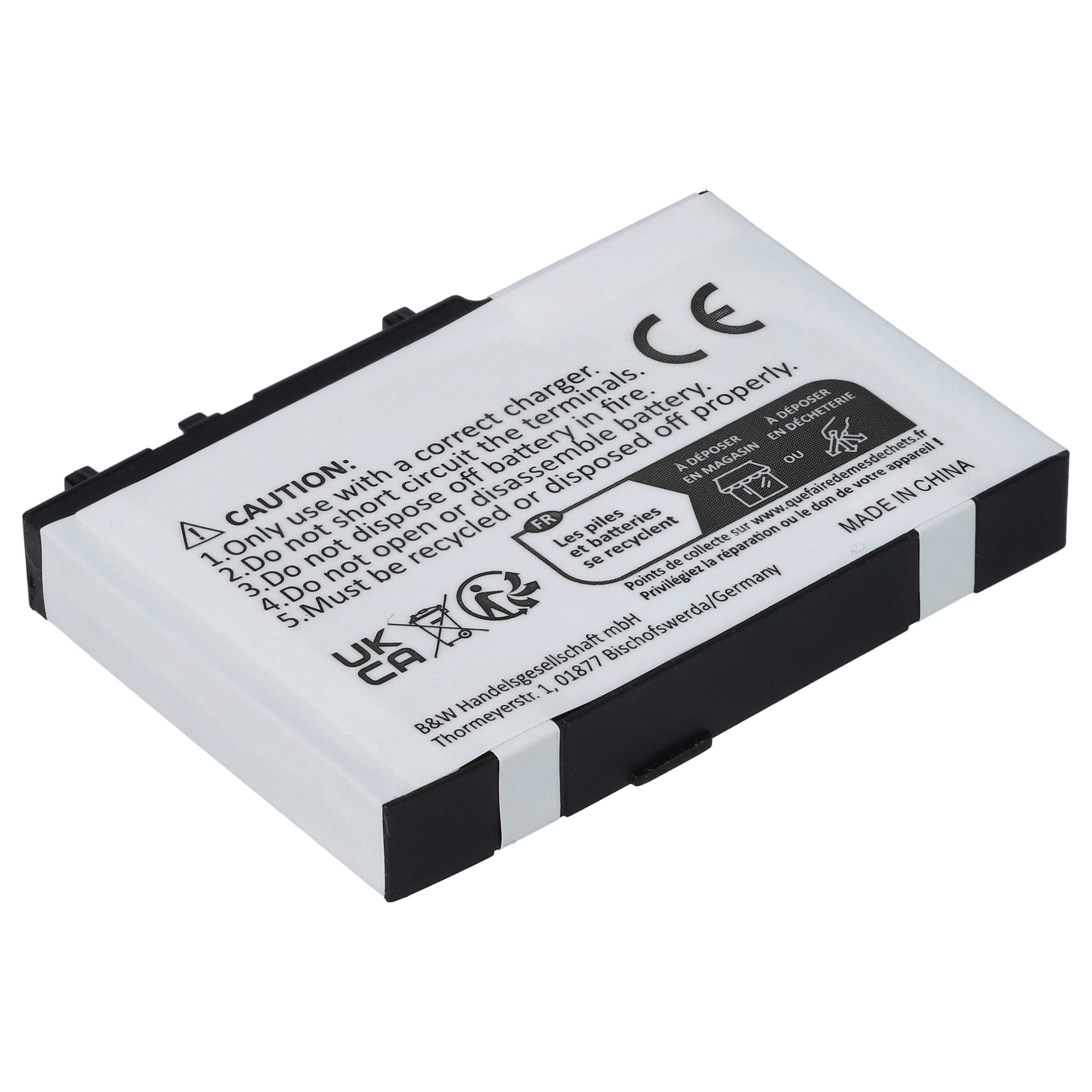 Games Console 2x Battery replaces Nintendo USG-001, USG-003 - 900 mAh 3.7 V Li-Ion