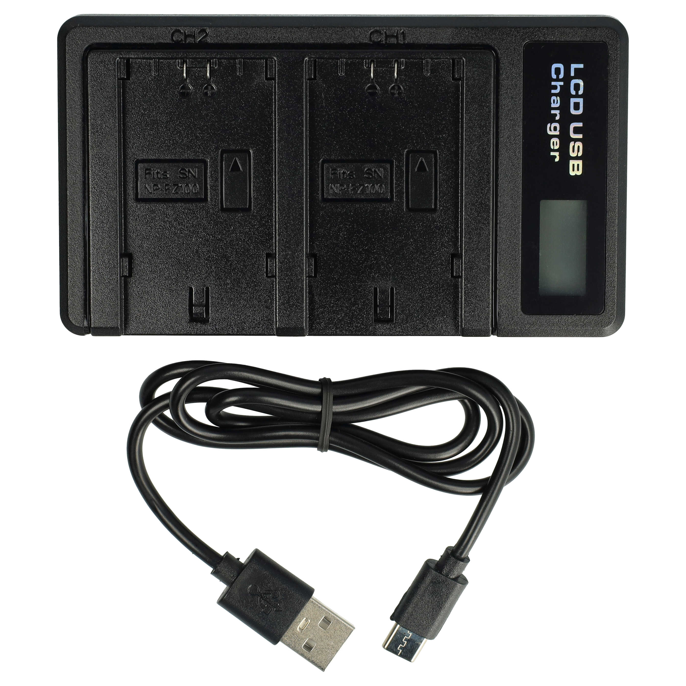 Battery Charger suitable for Sony NP-FZ100 Camera etc. - 0.5 A, 8.4 V