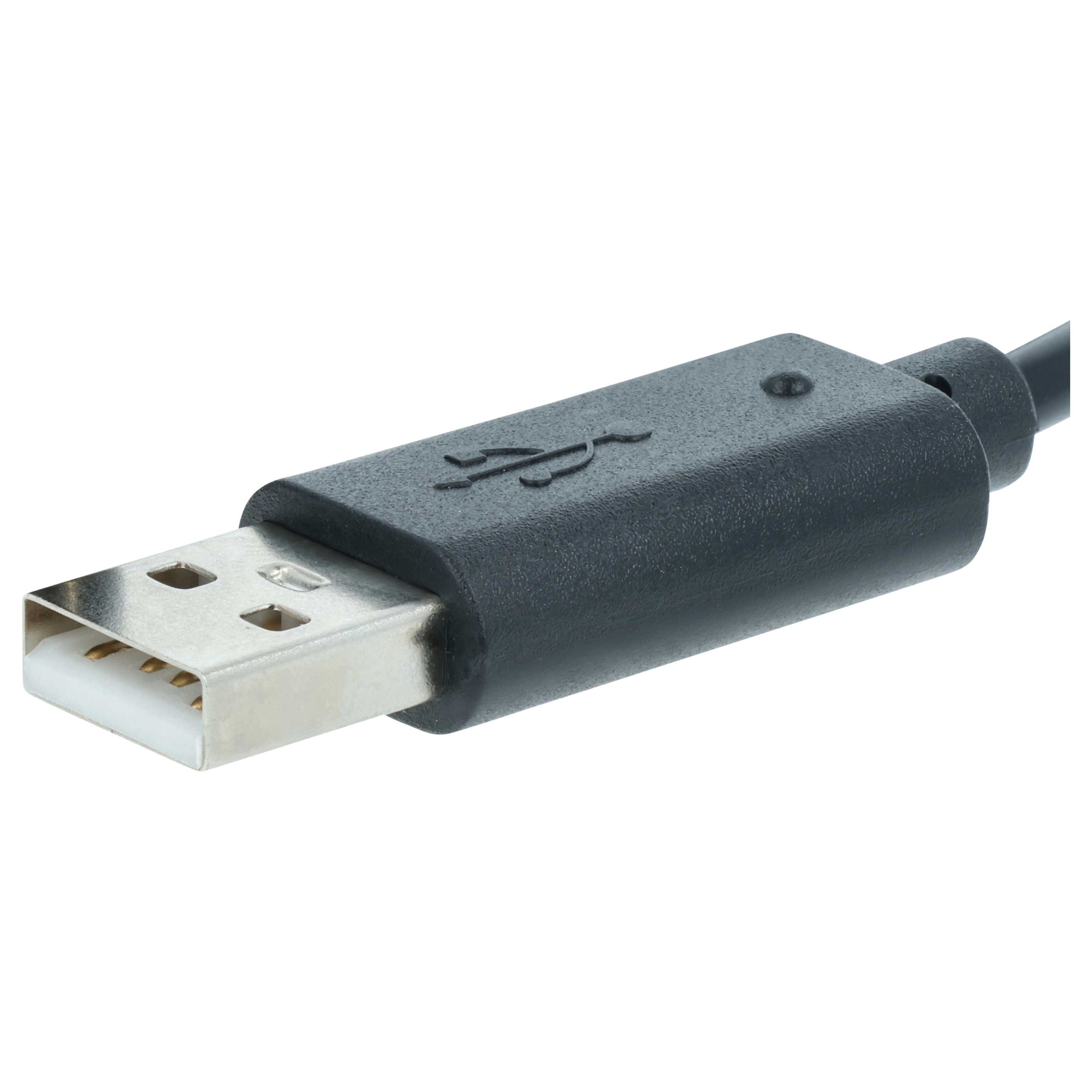 Cavo USB con adattatore a sgancio rapido per controller Microsoft Xbox 360 - nero