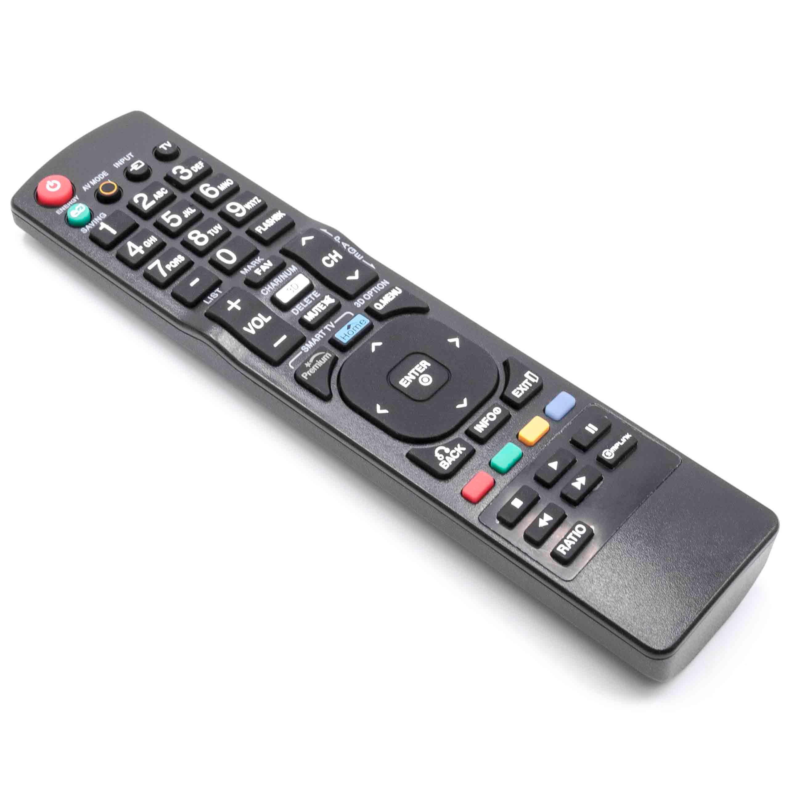Remote Control replaces LG AKB72915238 for LG TV