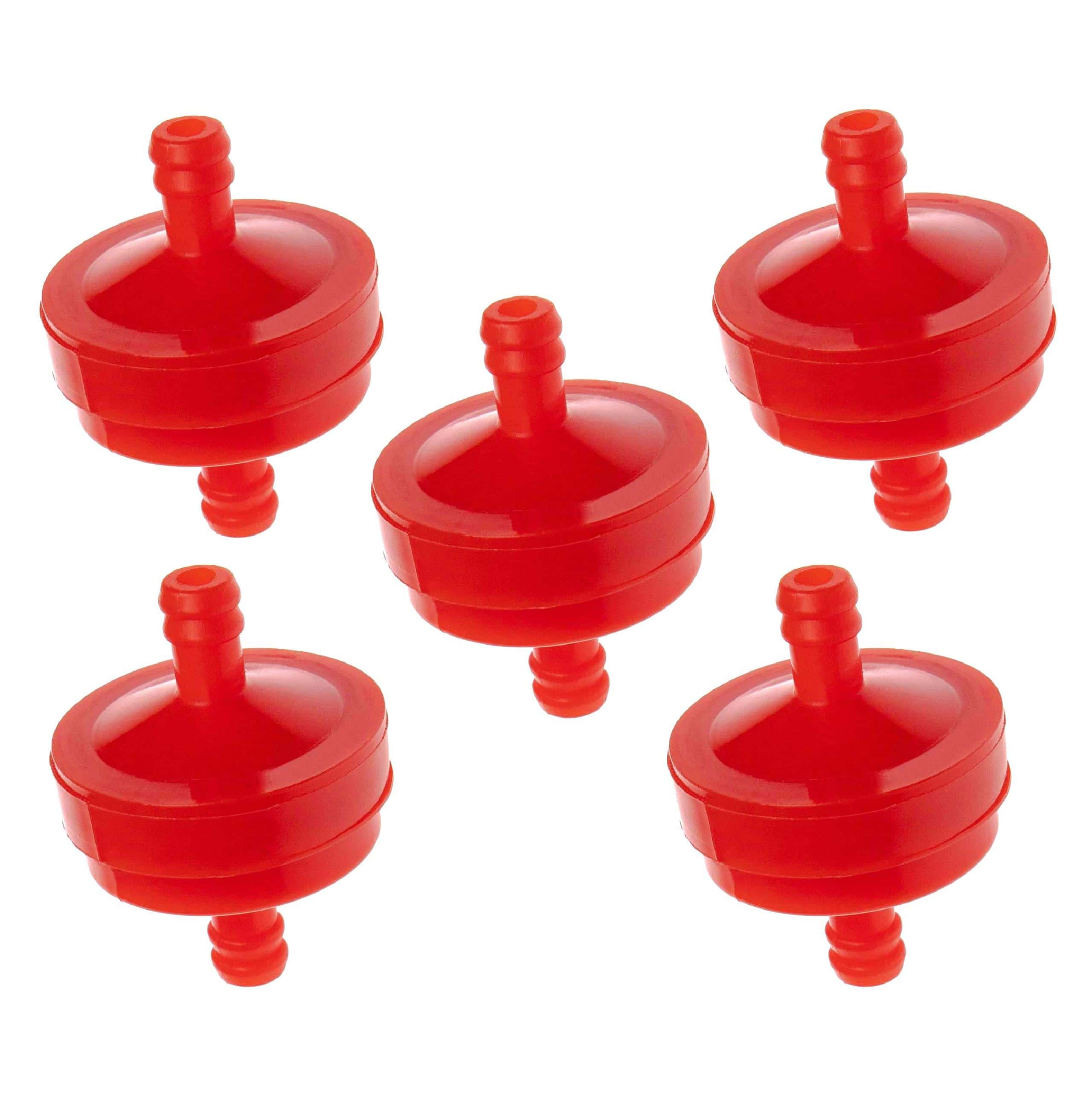 5x Fuel Filter replaces Briggs & Stratton 297298, 005018, 004105 for Briggs & Stratton Lawn Mower Motors