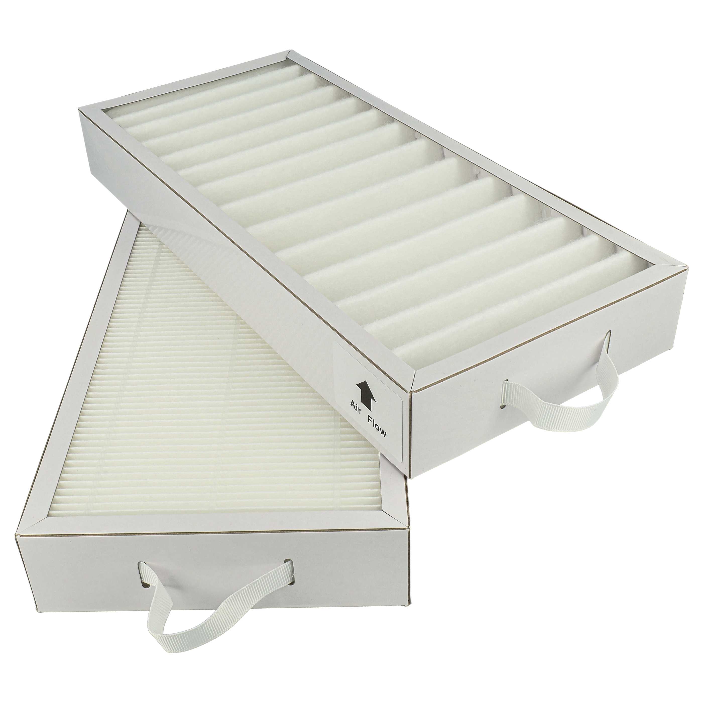 12x Filter als Ersatz für Pluggit APFG4F7-300 für Pluggit Lüfter - 35 x 16 x 4,5 cm