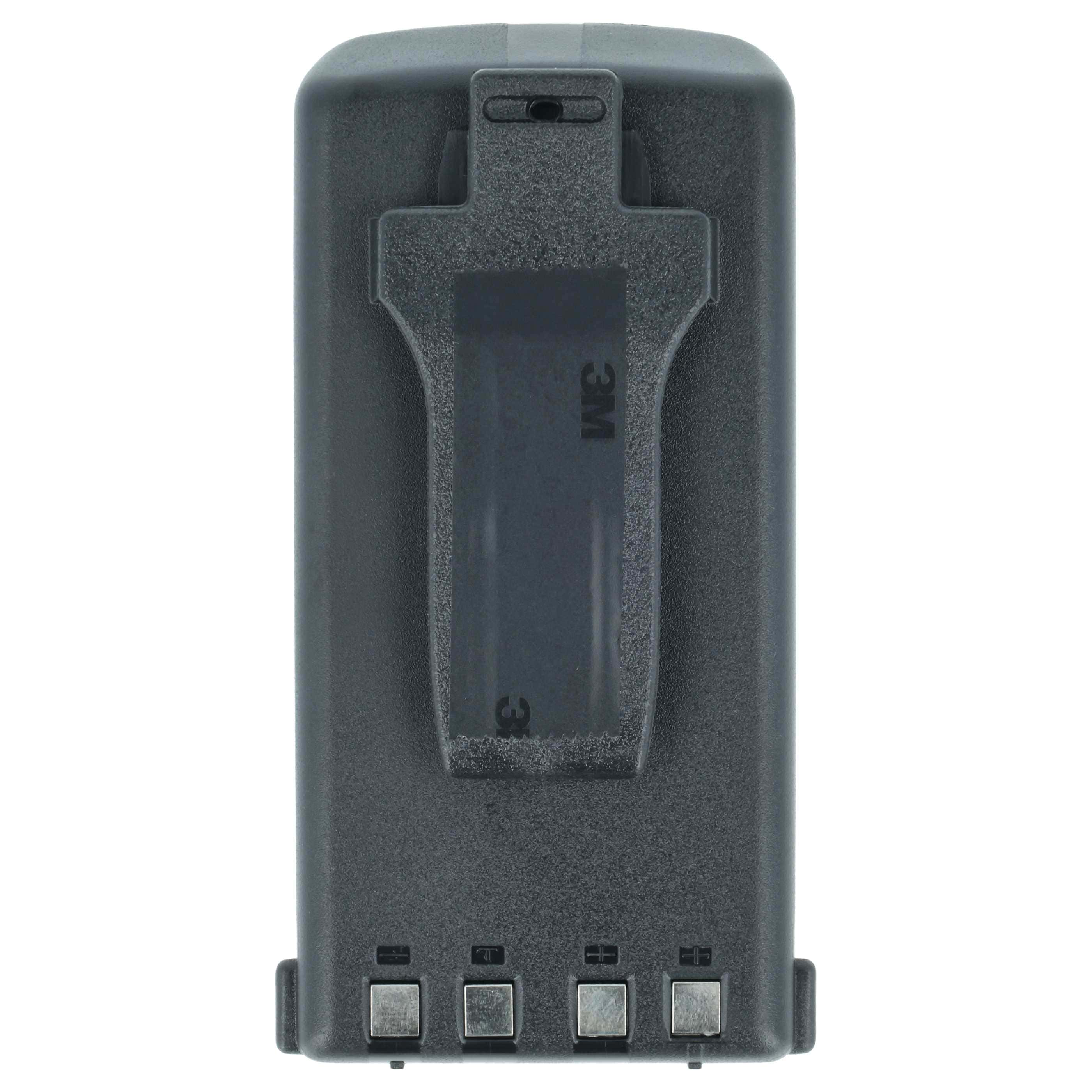 2x Batteria sostituisce Kenwood PB-39H, PB-39, PB-38 per dispositivo radio - 1100mAh 7,2V NiMH