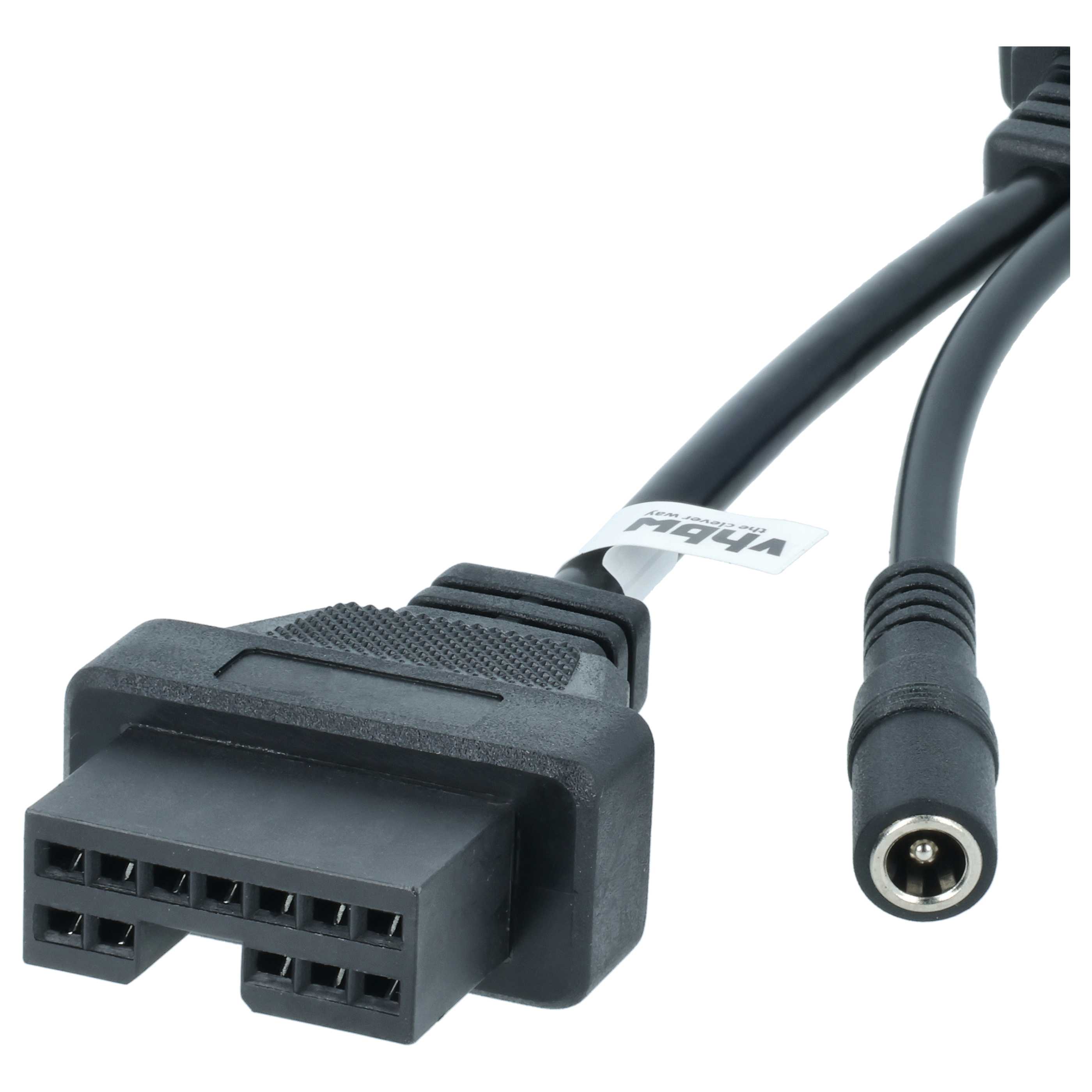 vhbw OBD2 Adapter 12Pin-OBD1 auf OBD2 für Hyundai, Mitsubishi 12 Pin