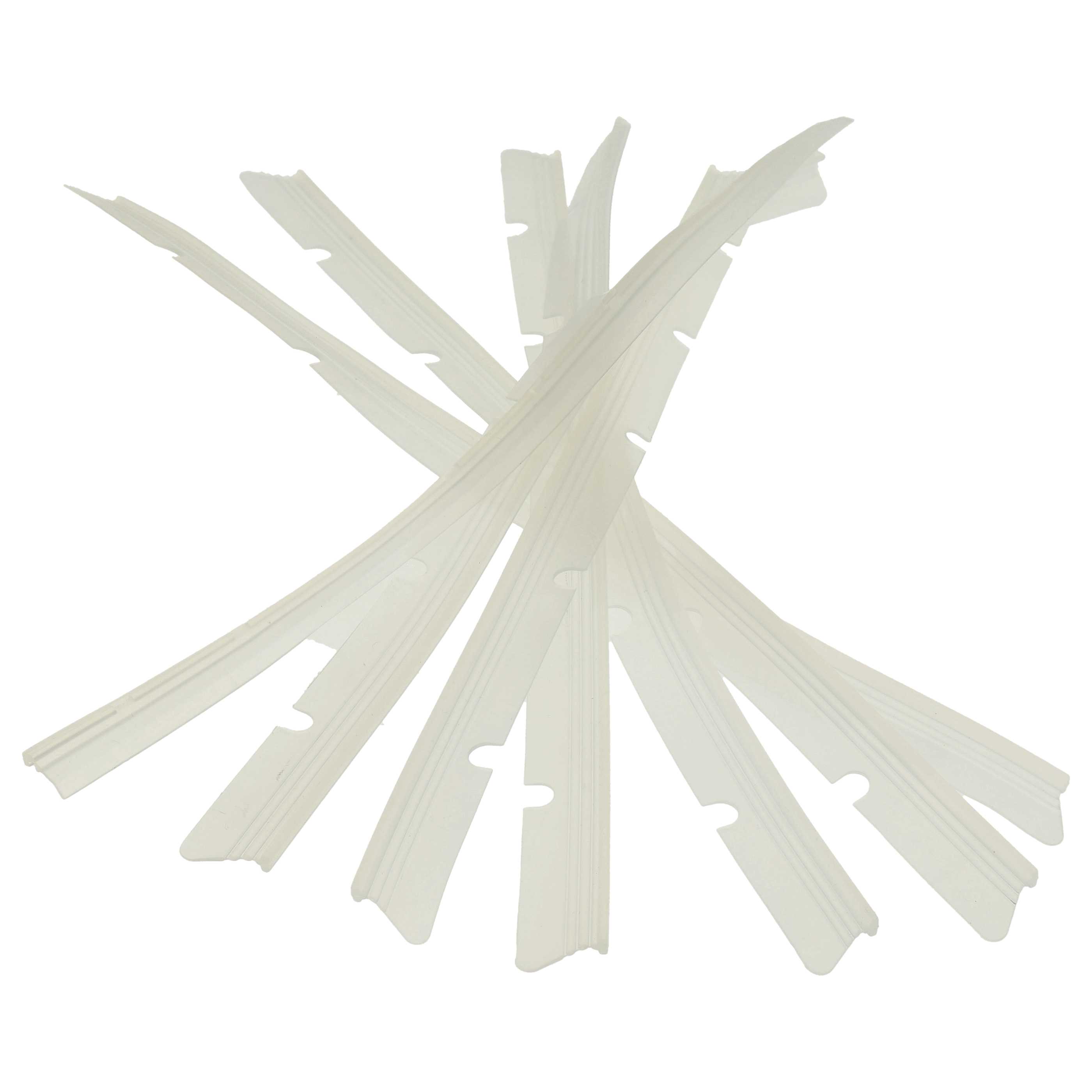 6x Languettes pour aspirateur robot Neato Botvac 70E, 75, 85, 80 - avec lamelles et racleur