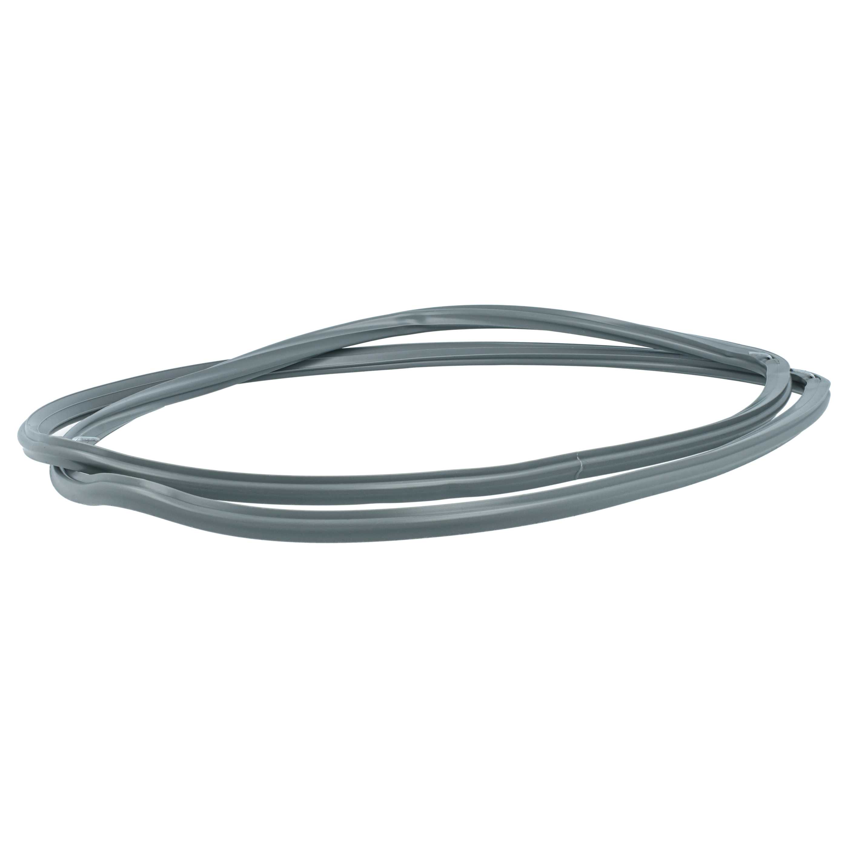 Backofen-Türdichtung mit Winkelhaken als Ersatz für Europart 804147 für Quelle u.a. 36 x 48 cm, Grau