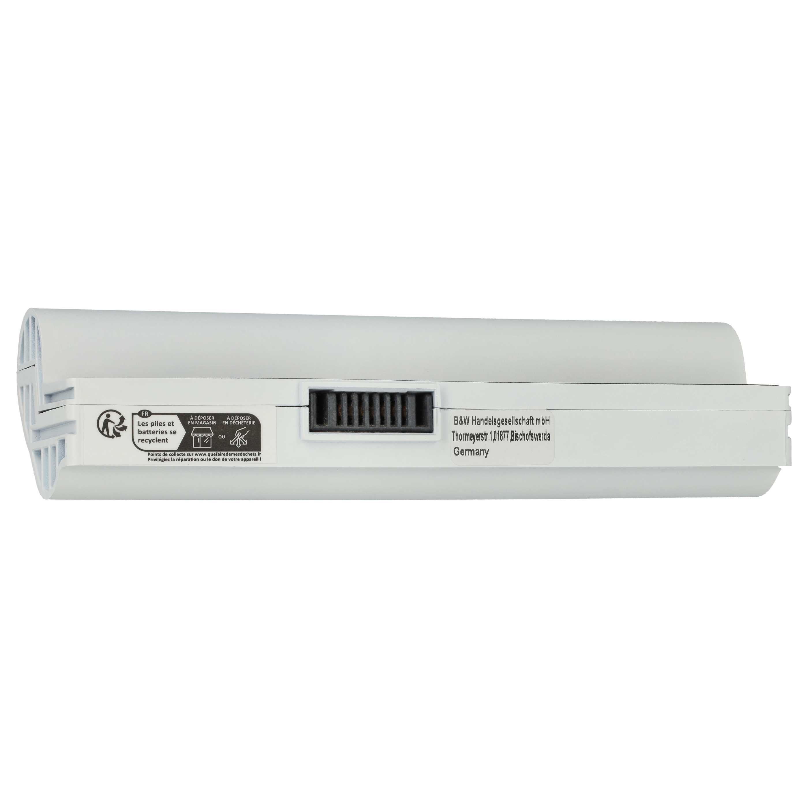 Akumulator do laptopa zamiennik Asus AL22-703 - 4400 mAh 7,4 V Li-Ion, biały