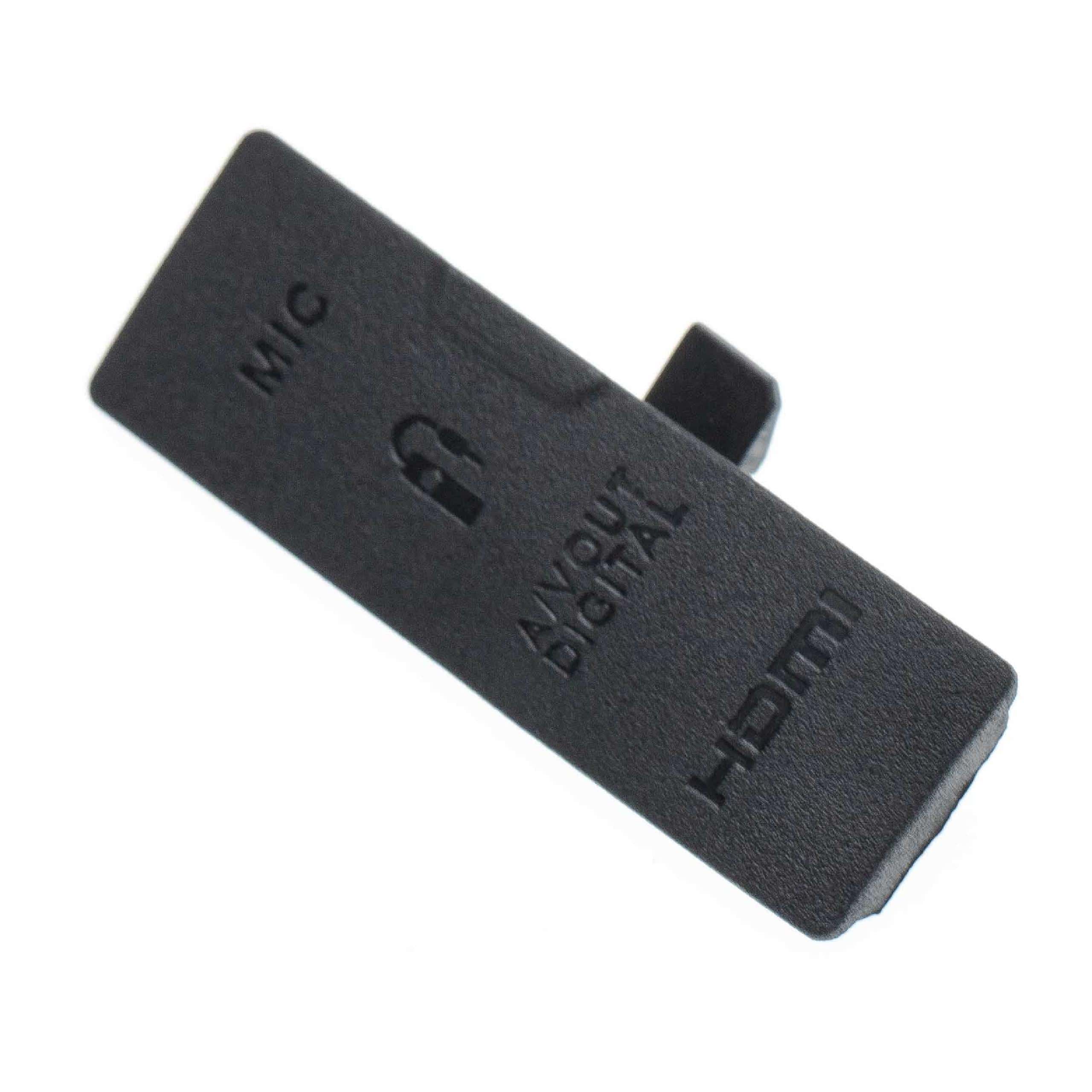 Terminal Cap suitable for Canon EOS 550D, Rebel T2i, Kiss X4 DSLR Camera - For USB/HDMI Connection