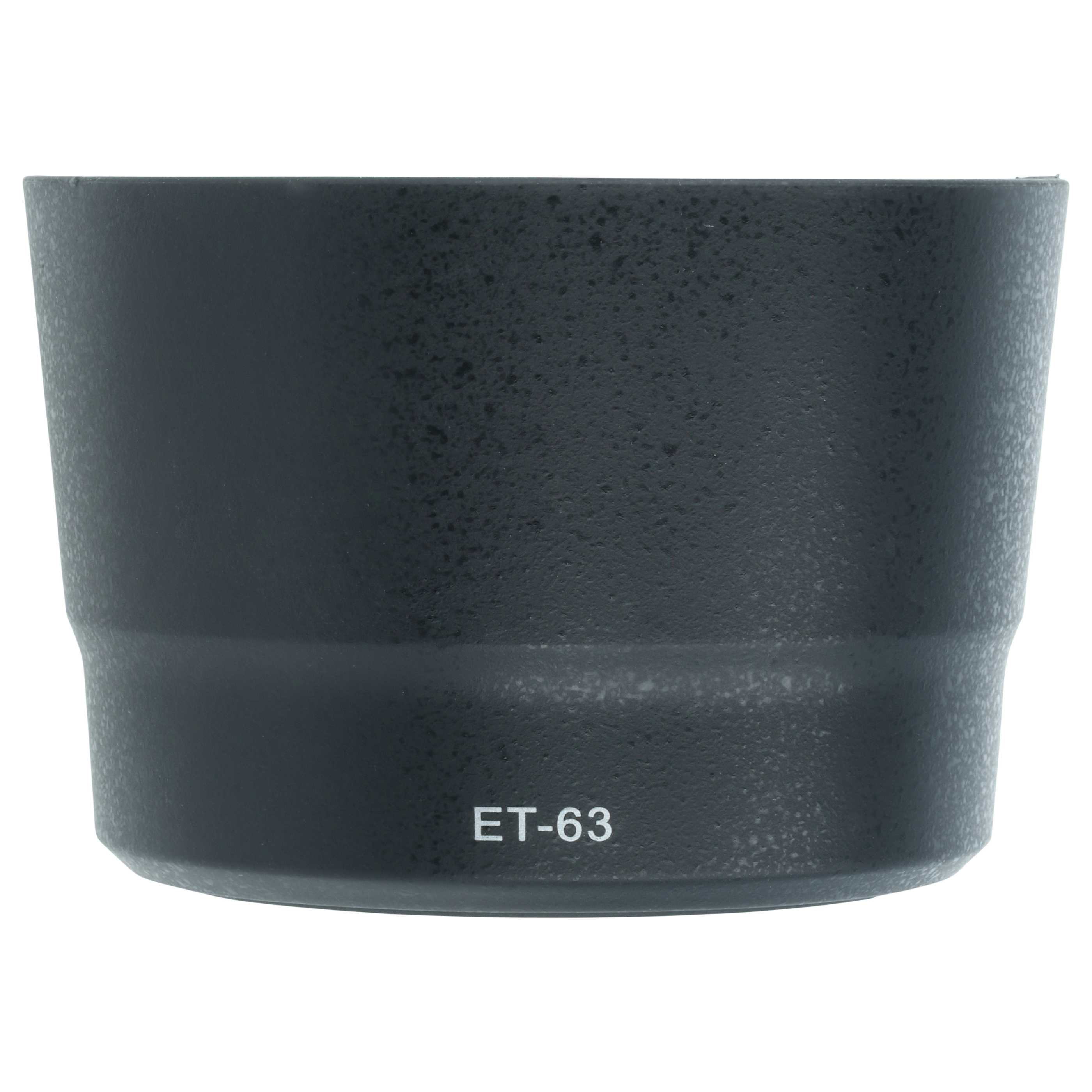 Osłona przeciwsłoneczna 58 mm na obiektyw zamiennik Canon ET-63, 8582B001 - okrągły, czarny, plastik