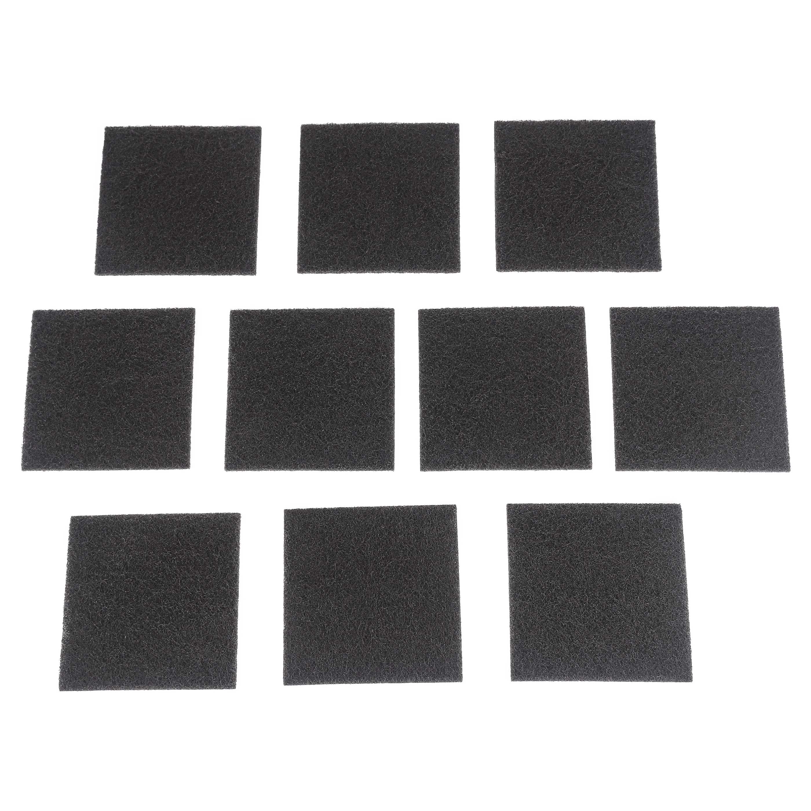 10x Activated Carbon Filter replaces HMF 3789 for HMF Food Bin, Waste Caddy - 12.5 x 12.5 x 0.5 cm