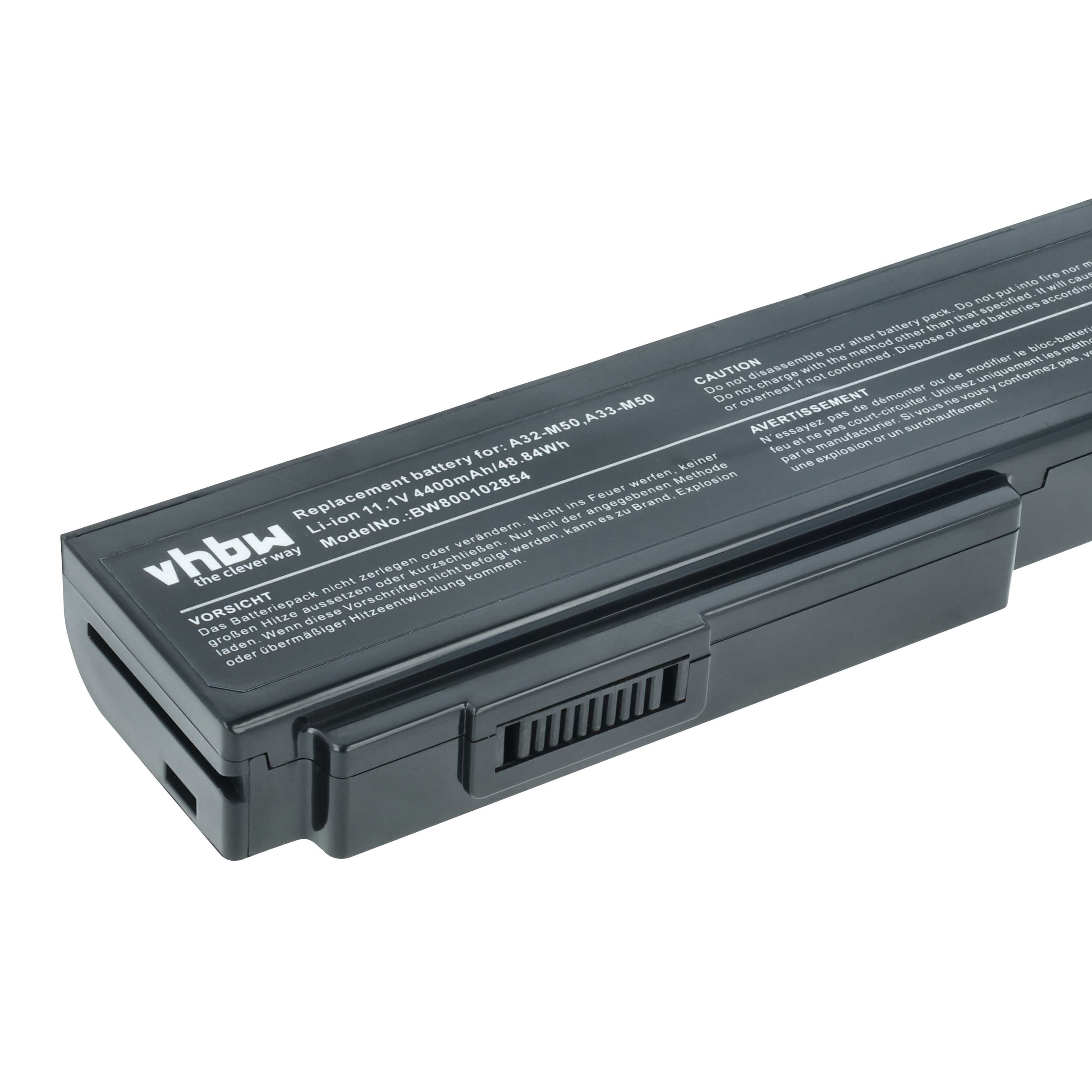 Batteria sostituisce Asus 15G10N373, 15G10N373800, 90-NED1B2100Y per notebook - 4400mAh 11,1V Li-Ion nero