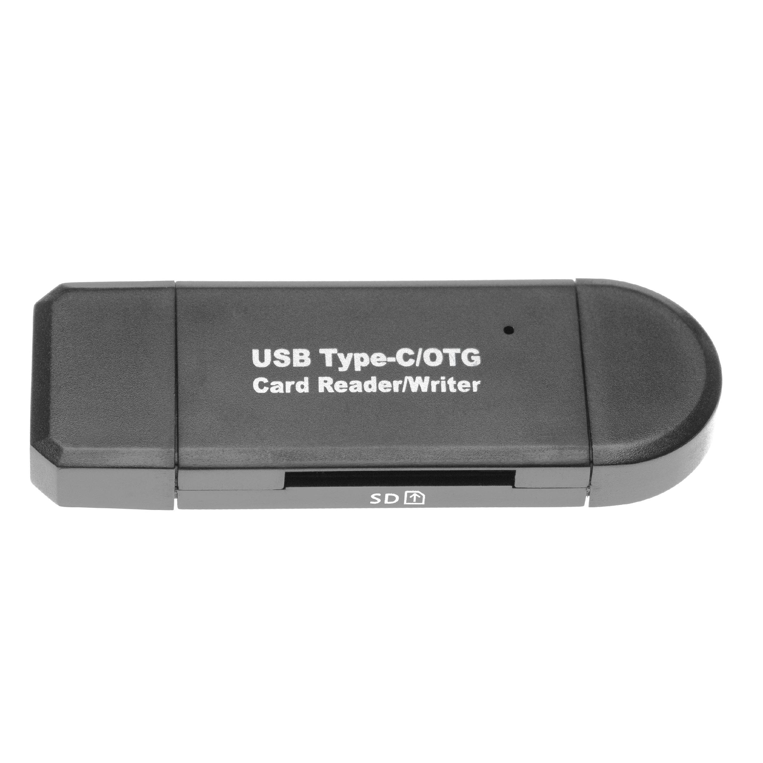 SD card reader per Micro-SD, Mini-SD schede di memoria - con cappuccio protettivo