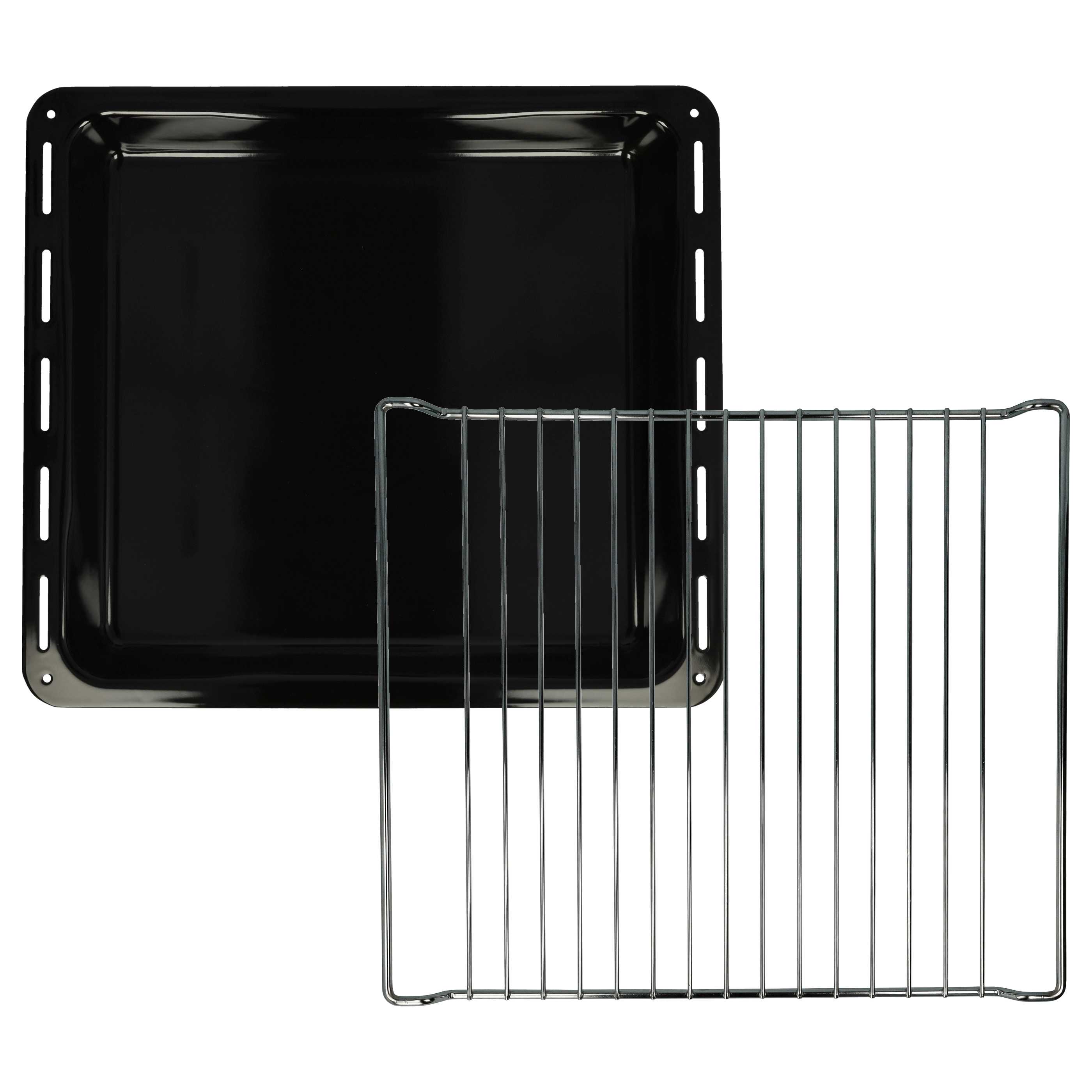 bandeja de horno, rejilla reemplaza AEG 353193908, 353193905 para hornos Zanussi - 42 x 37,2 x 2,5 cm