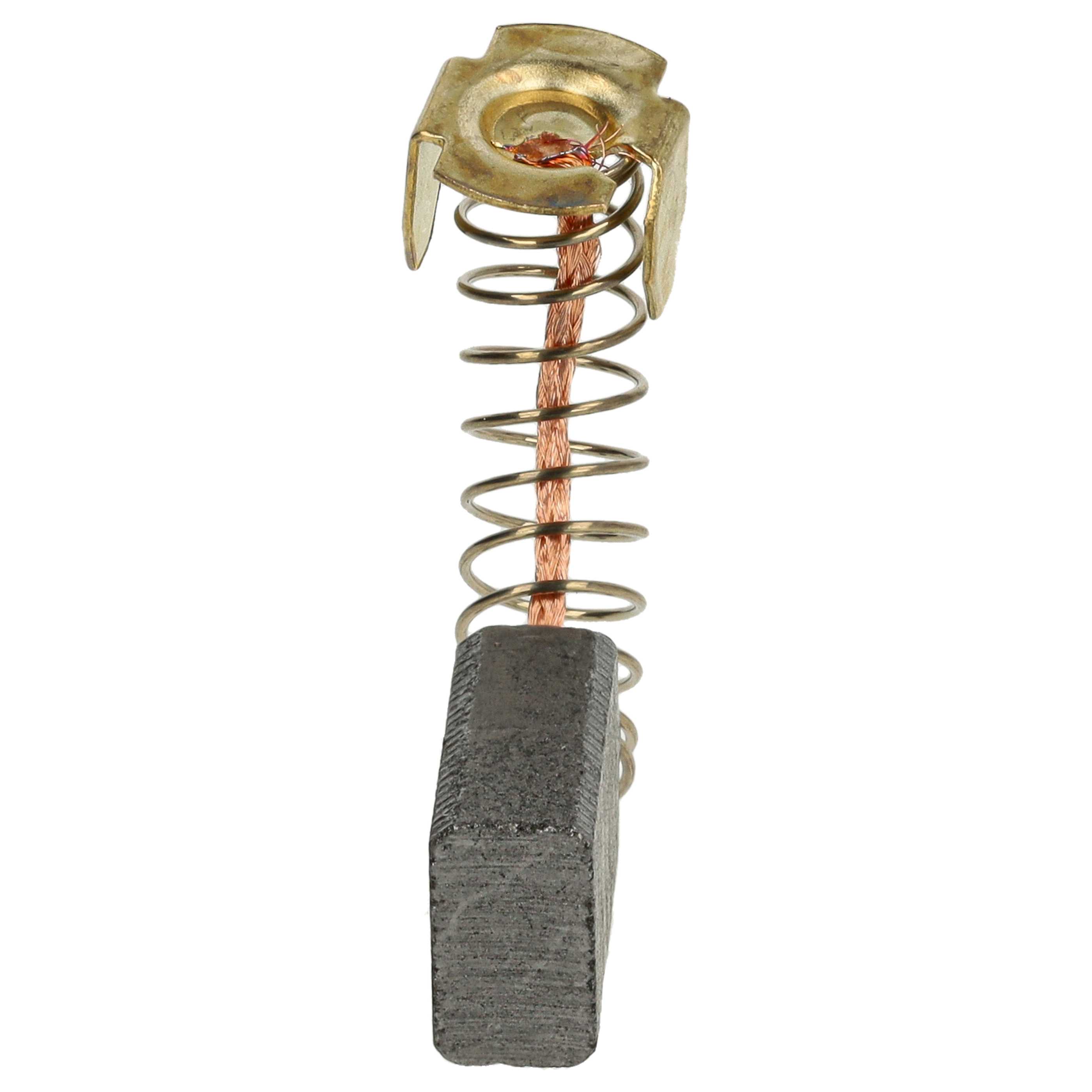 2x Szczotka węglowa zam. Makita 181410-1, CB-106 + sprężyna, 6 x 10 x 16 mm