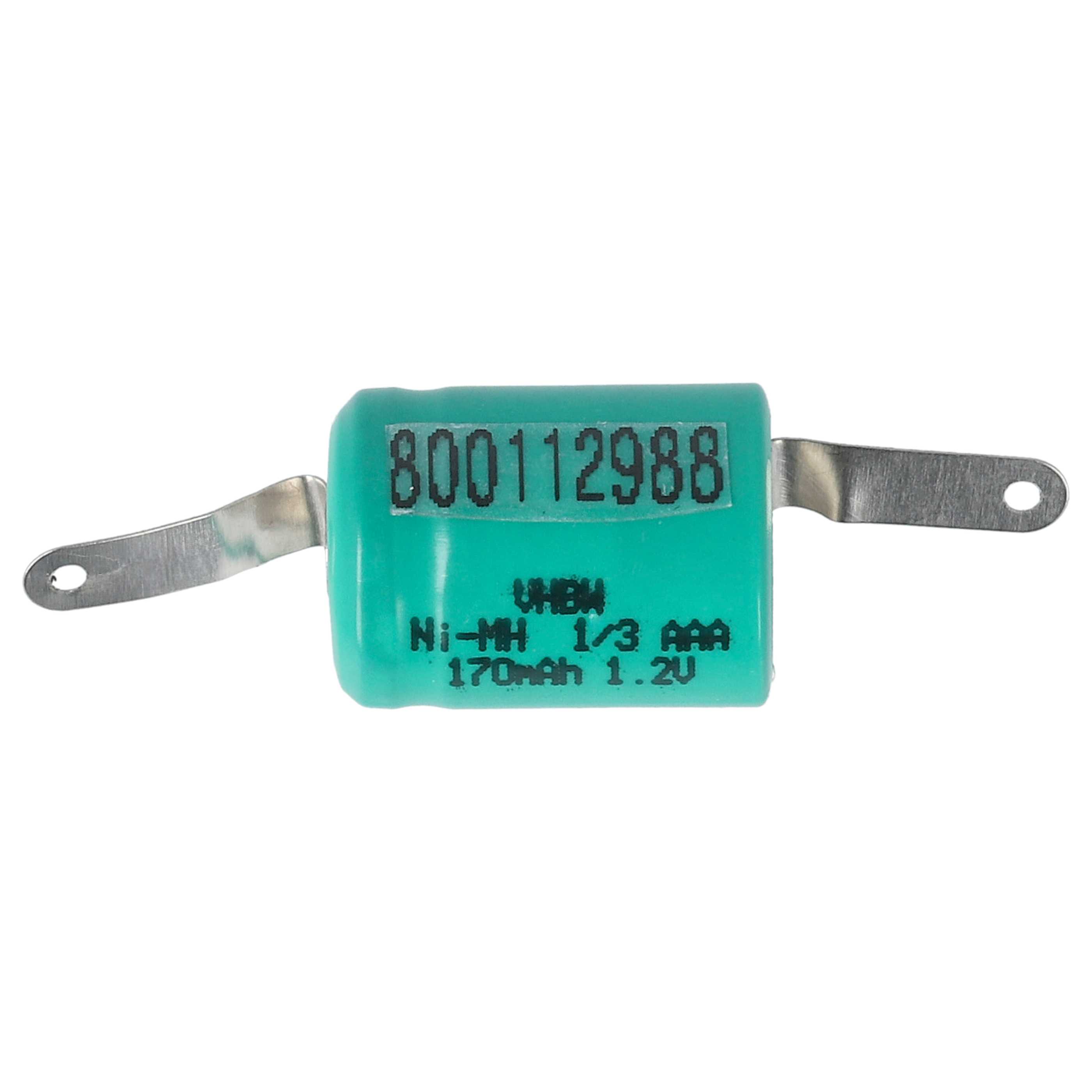 Batterie (5 pcs.) remplace 1/3AAA modèle radio-télécommandé - 170mAh 1,2V NiMH