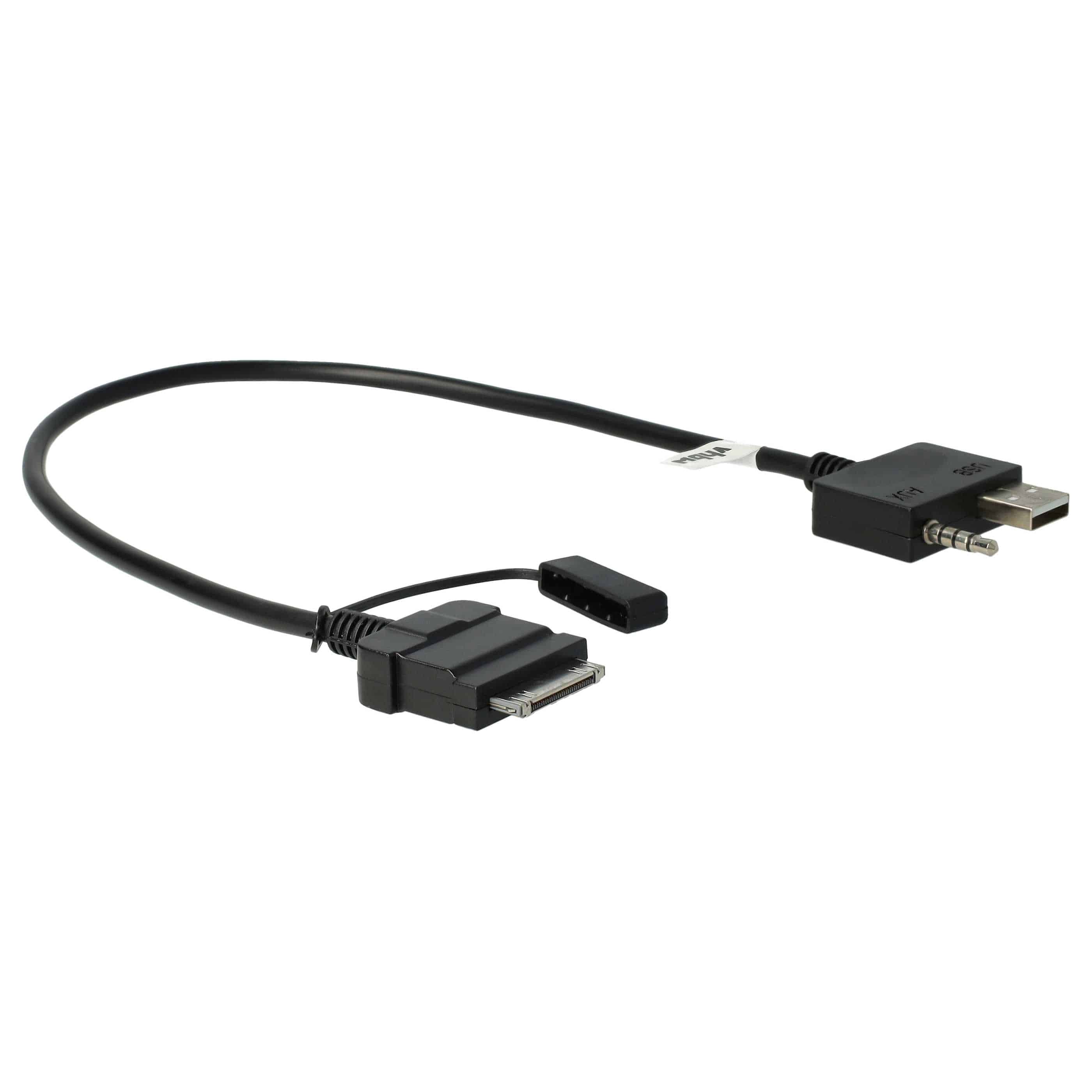 AUX Audio Adapter Kabel als Ersatz für 9999Z-01160, 96125-1H500 Auto Radio u.a. - USB