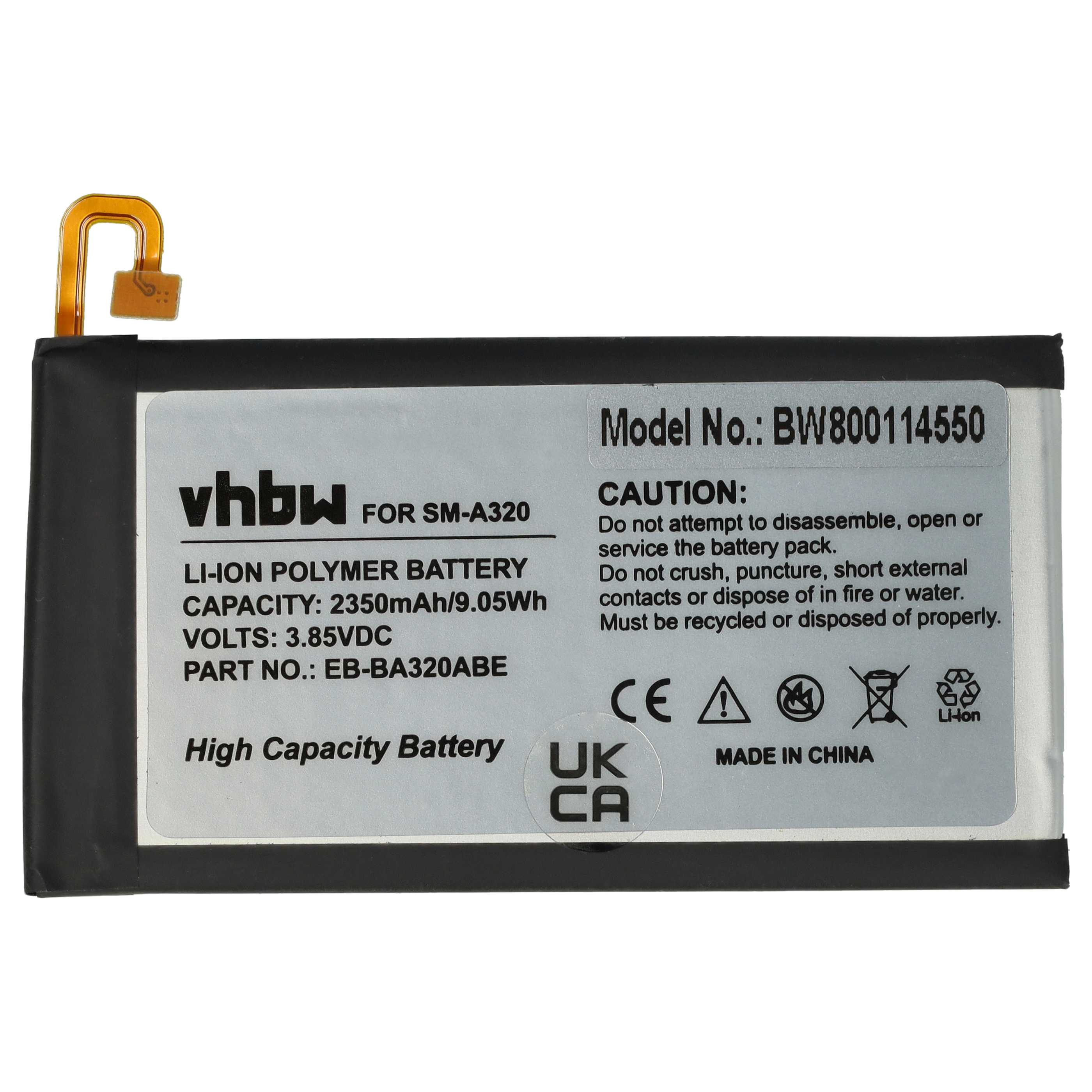 Batería reemplaza Samsung GH43-04677A, EB-BA320ABE para - 2350 mAh 3,85 V Li-poli