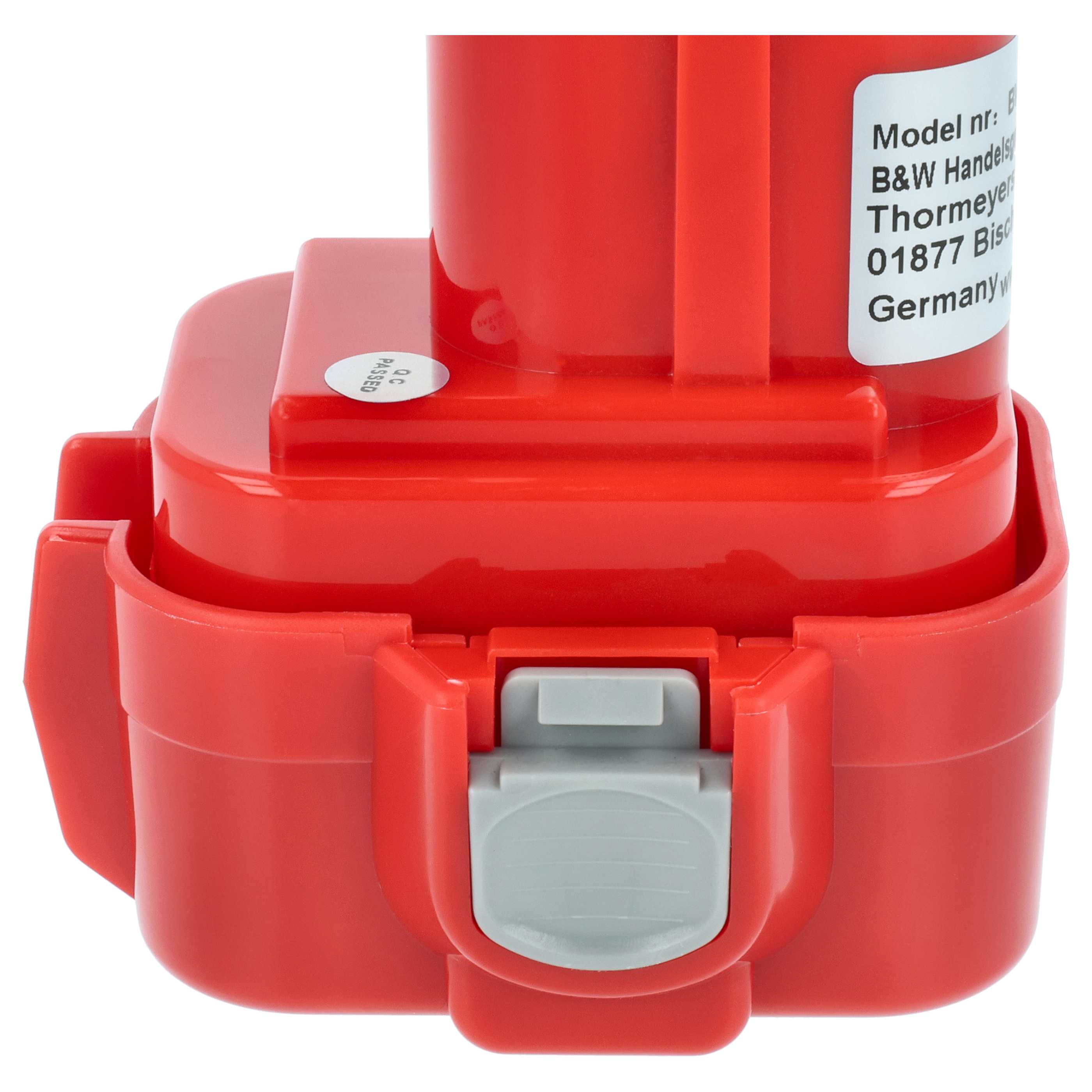 3x Battery replaces Makita 192321-5, 192404-1, 192019-4, 192534-8 Electric Power Tool - 3000 mAh, 9.6 V, NiMH