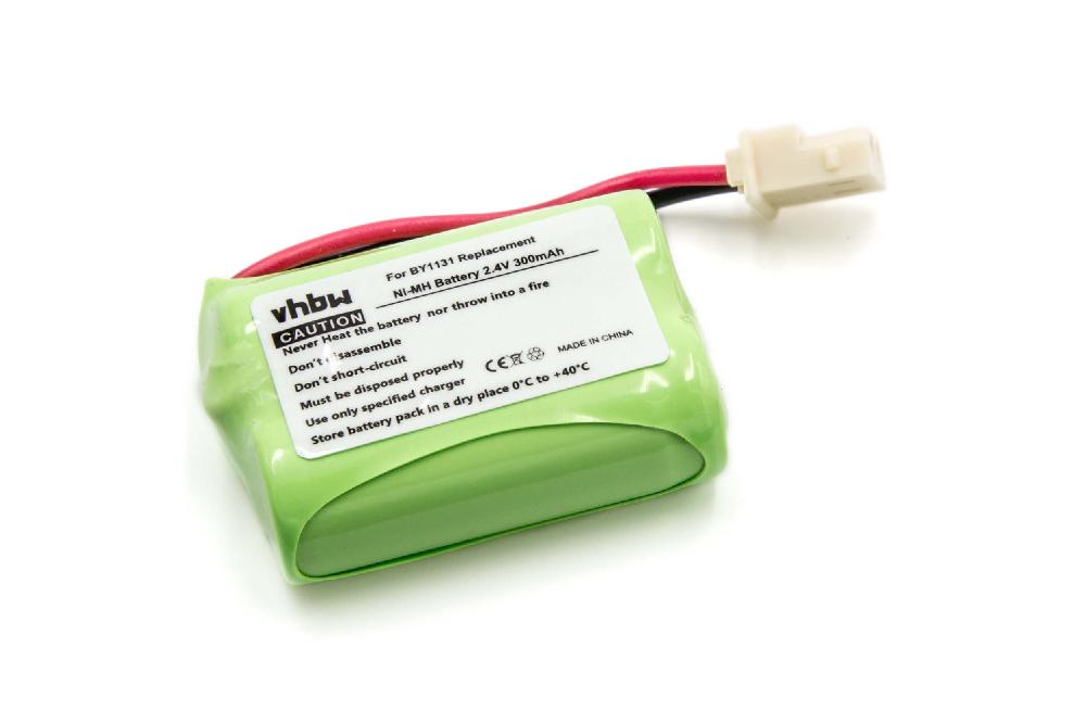 Baby Monitor Battery Replacement for Motorola BY1131 - 300mAh 2.4V NiMH