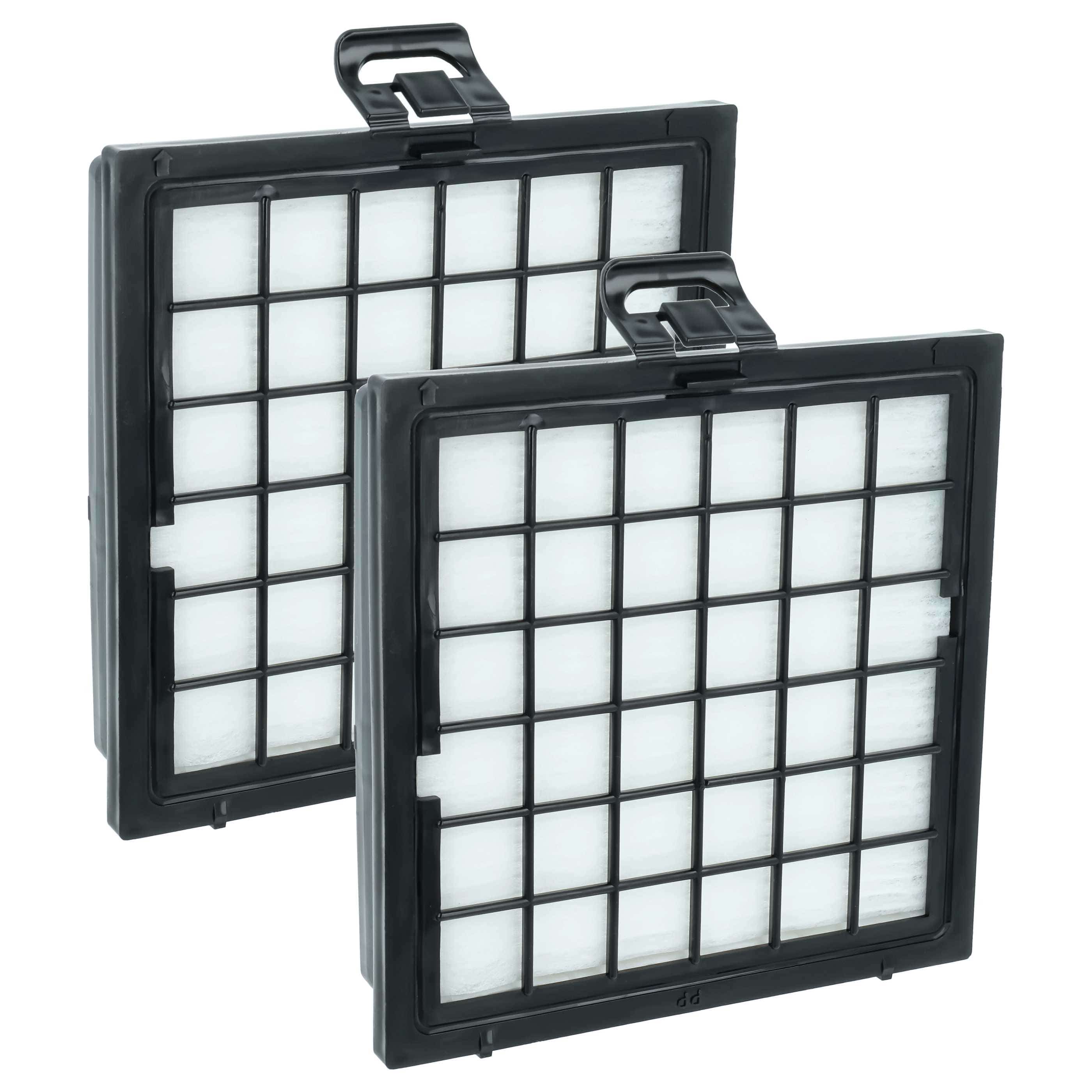 2x Filter replaces BBZ151HF, 00483774, 00461667, 00578732, 00576093, 00650304 for Bosch Vacuum Cleaner