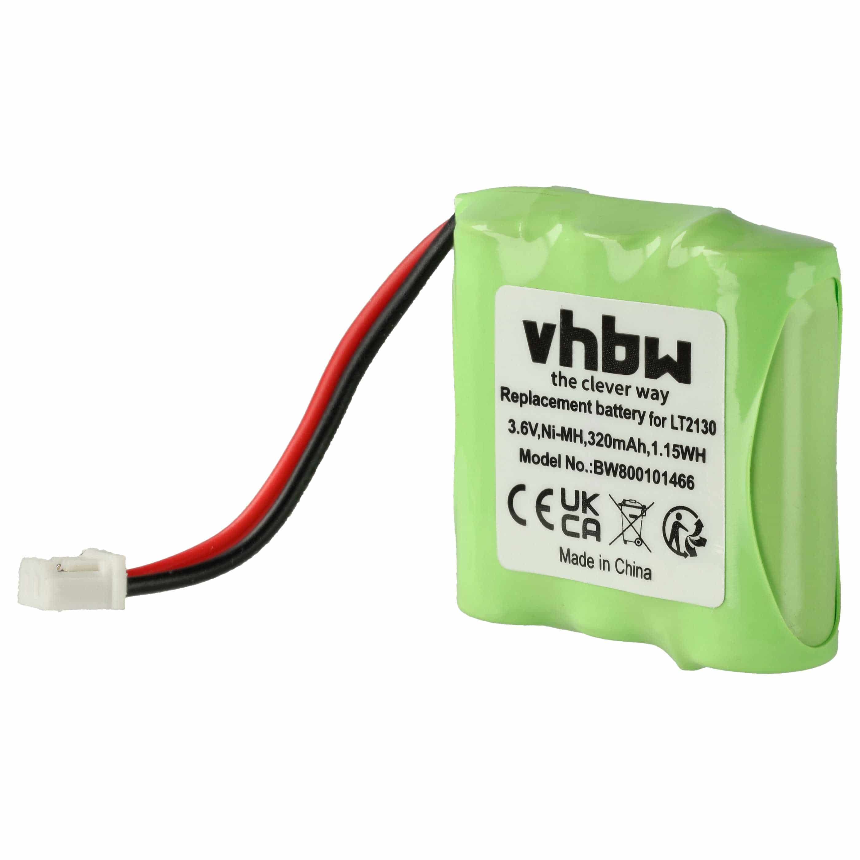 Batterie remplace Loewe LT2130 pour téléphone MBO - 320mAh 3,6V NiMH