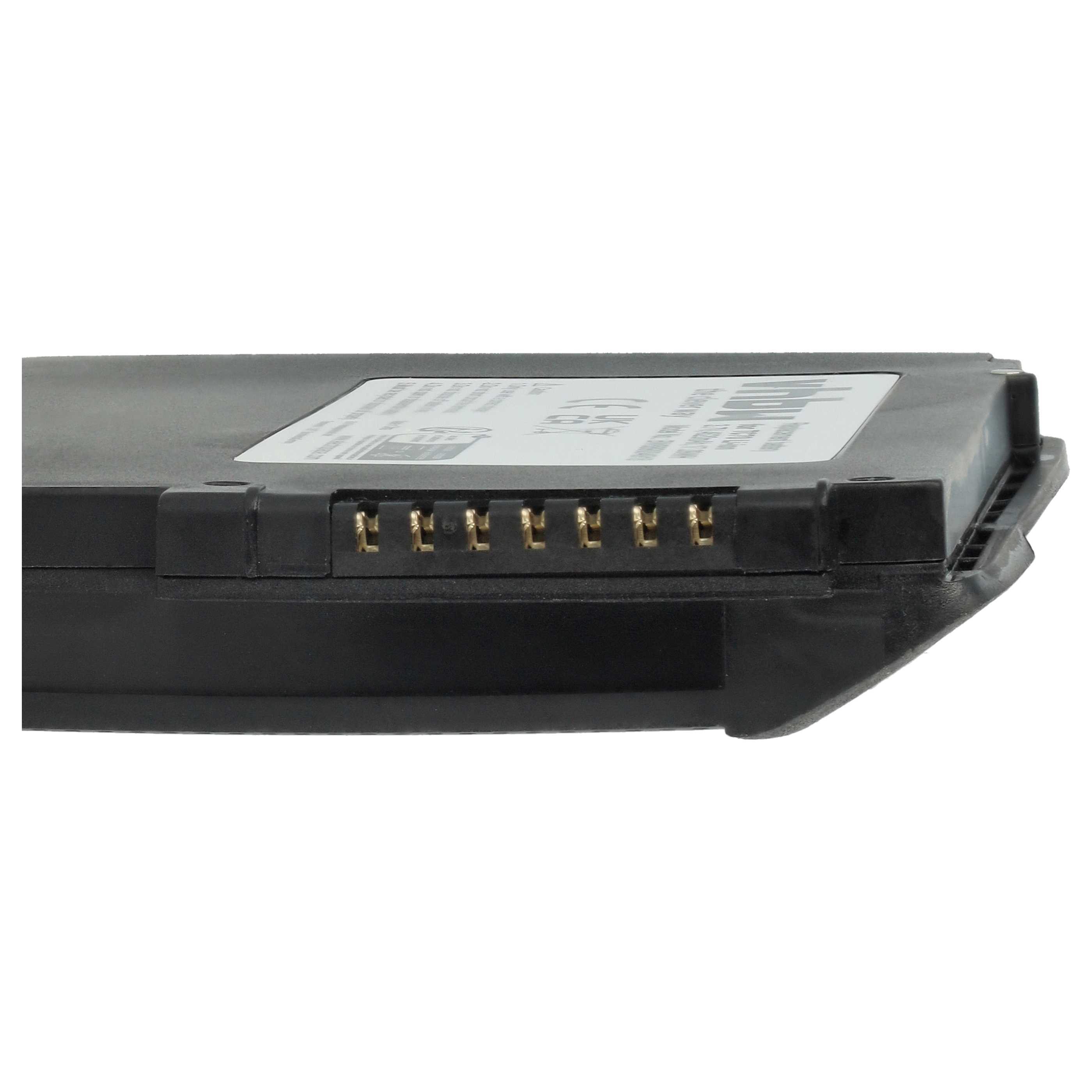2x Batería reemplaza Motorola 82-171249-01 para escáner código de barras (4620 mAh, 3,7 V, Li-Ion)