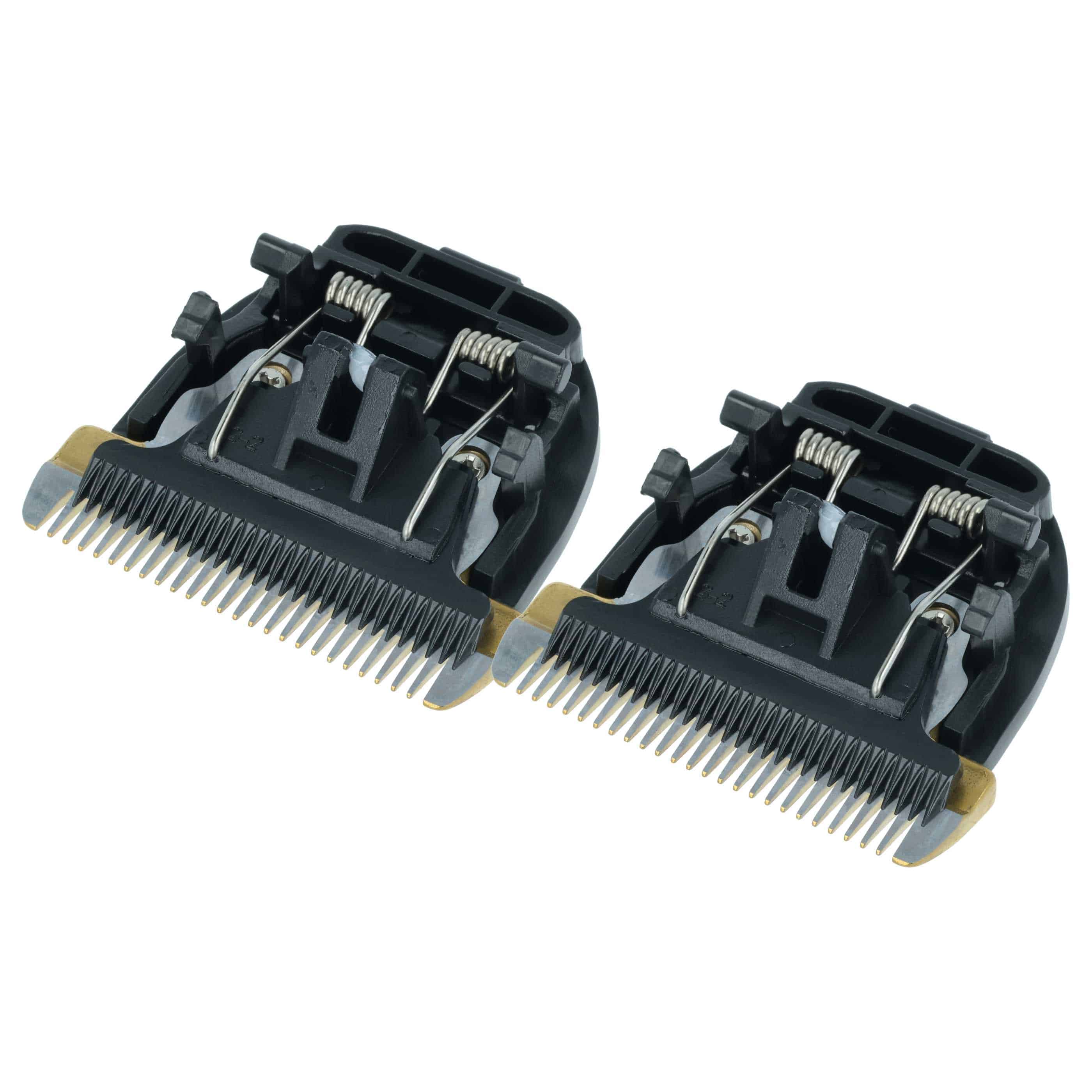 2x głowica goląca do golarki Panasonic zam. Panasonic WER9902-Y136, WER9902Y - czarny