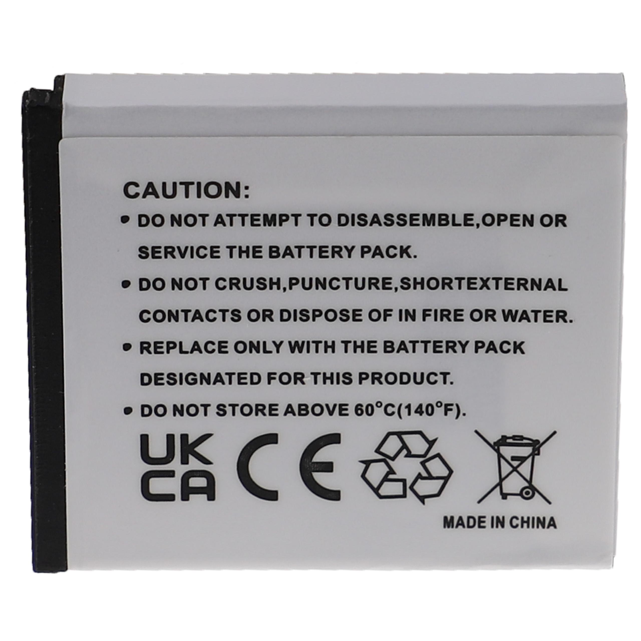 Battery Replacement for Canon NB-4L - 800mAh, 3.7V, Li-Ion