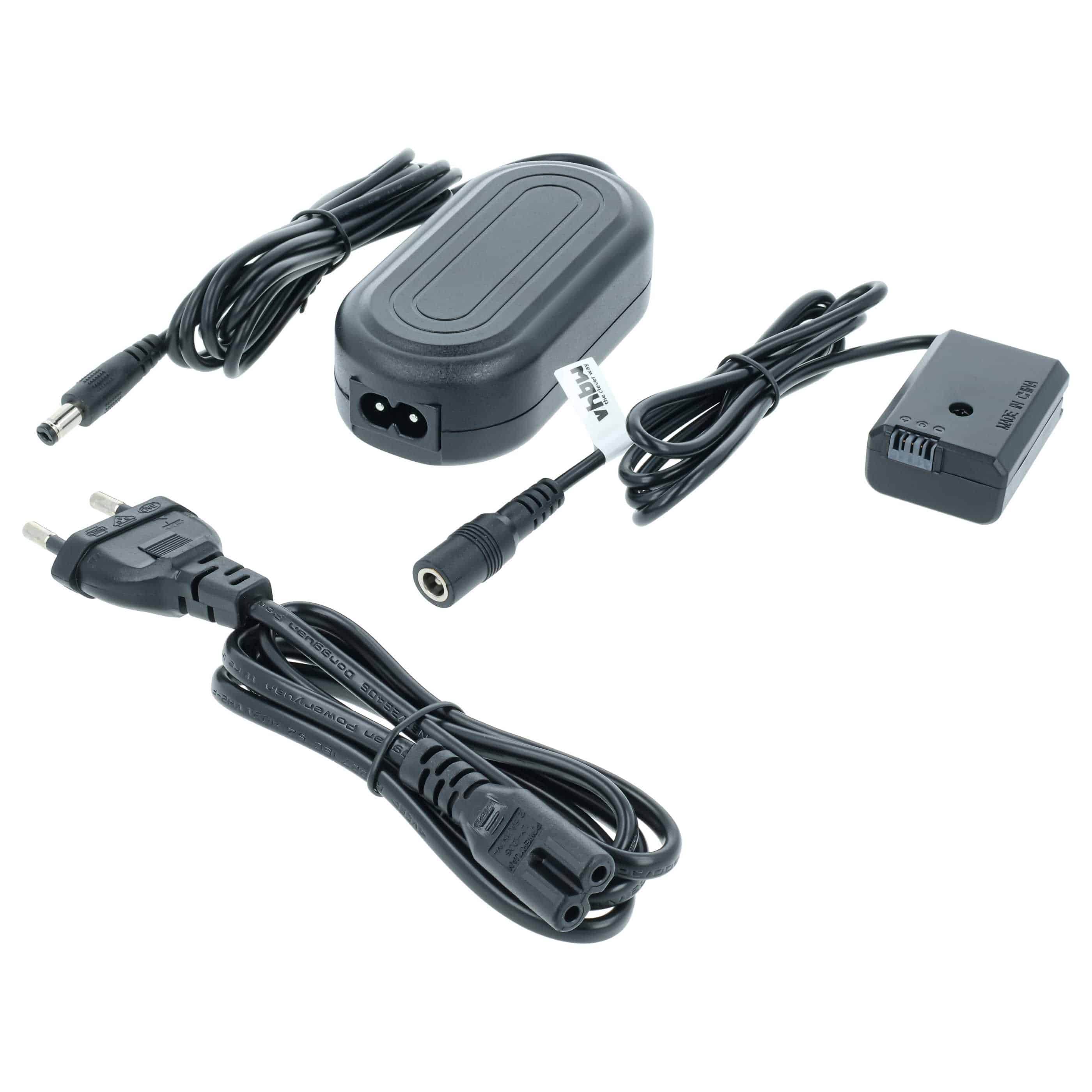 Power Supply replaces AC-PW20 for Camera + DC Coupler - 2 m, 7.6 V 2.0 A