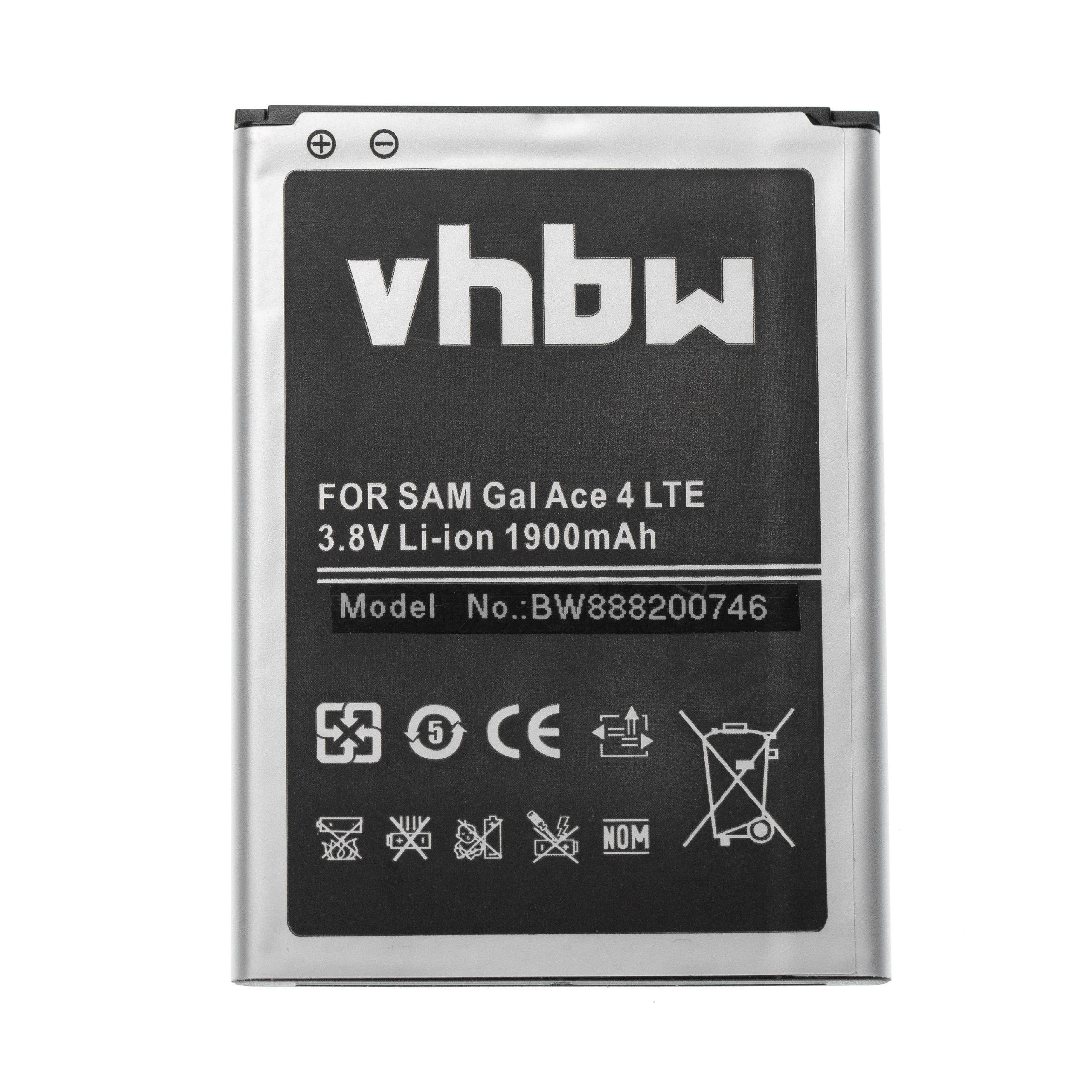 Batteria sostituisce Samsung EB-BG357BBE (HK) per cellulare Samsung - 1900mAh 3,8V Li-Ion