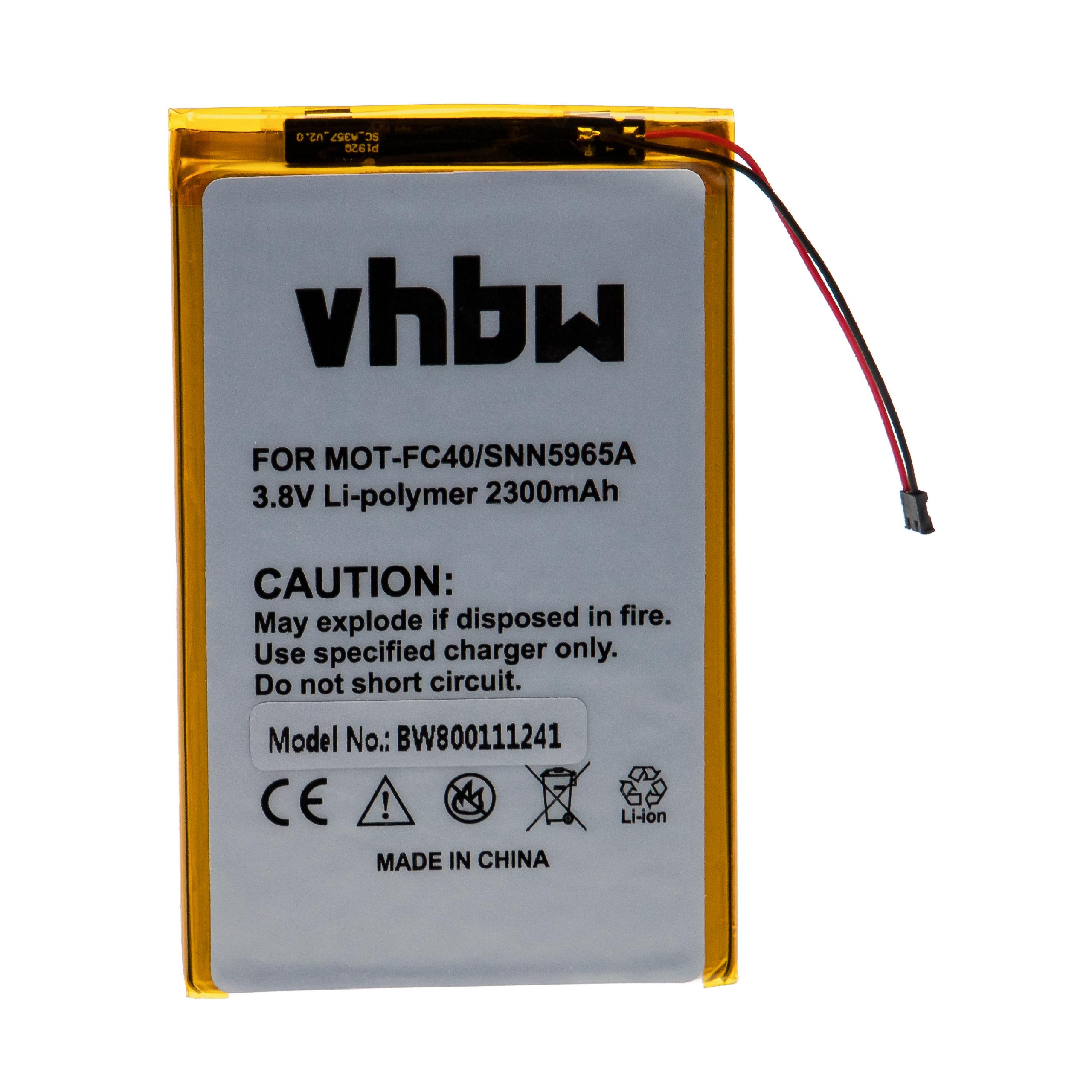 Mobile Phone Battery Replacement for FC40 - 2300mAh 3.8V Li-polymer