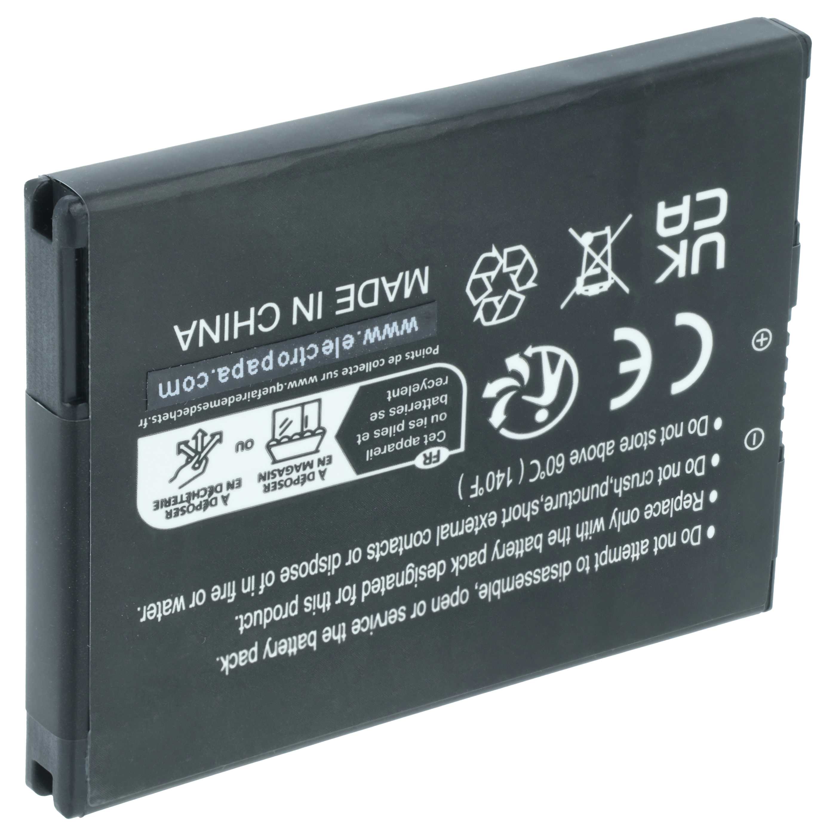 5x Akku passend für Honeywell Scanpal EDA50, EDA50K, EDA51, EDA71 Barcodescanner - 4000mAh 3,8V Li-Polymer