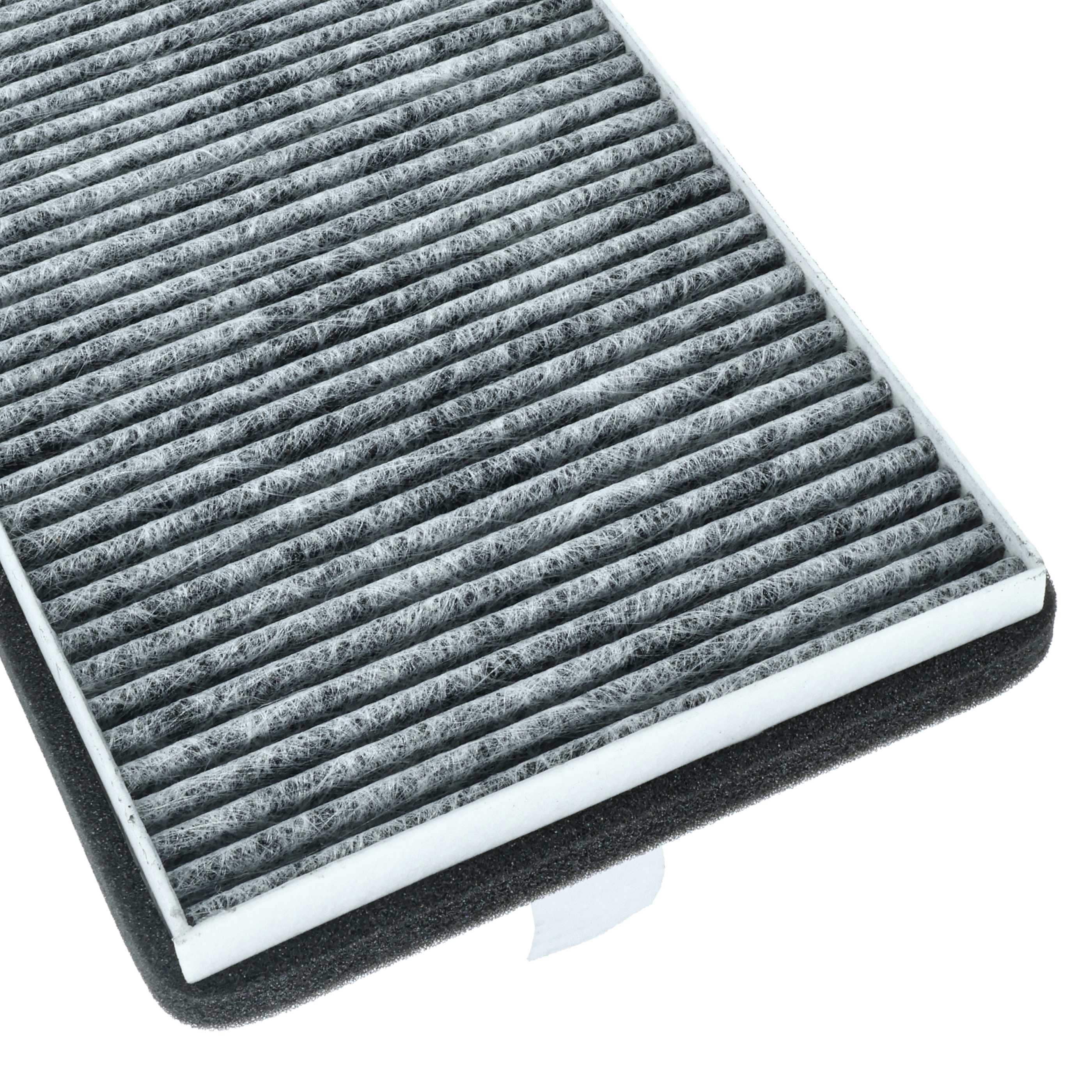 2x Filtres à charbon actif remplace Miele DKF 19-P, 11762560 pour hotte Miele