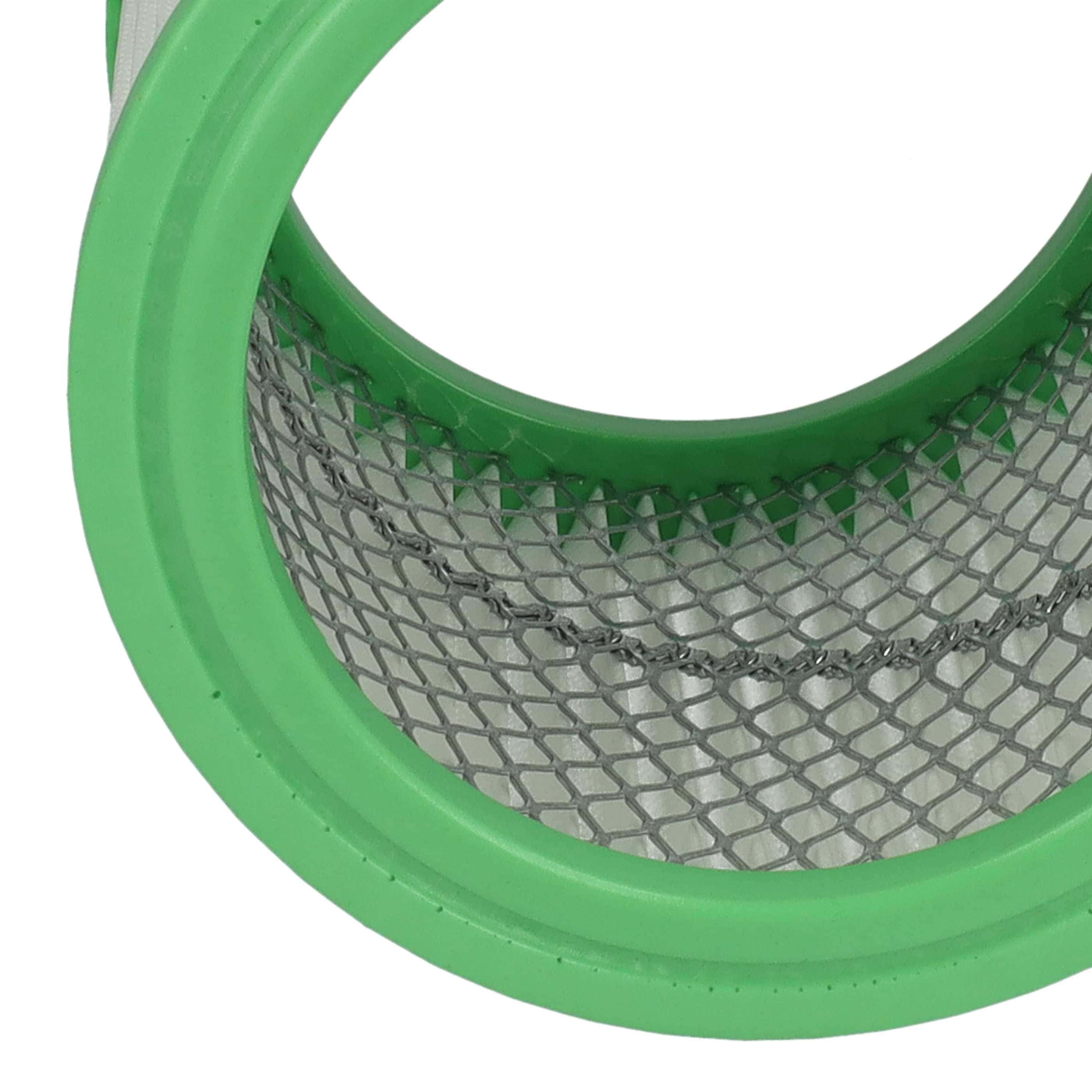 4x Filtercartridge filter replaces Einhell 235163001013 for Parkside Chimney Sweep Vacuum, white / green