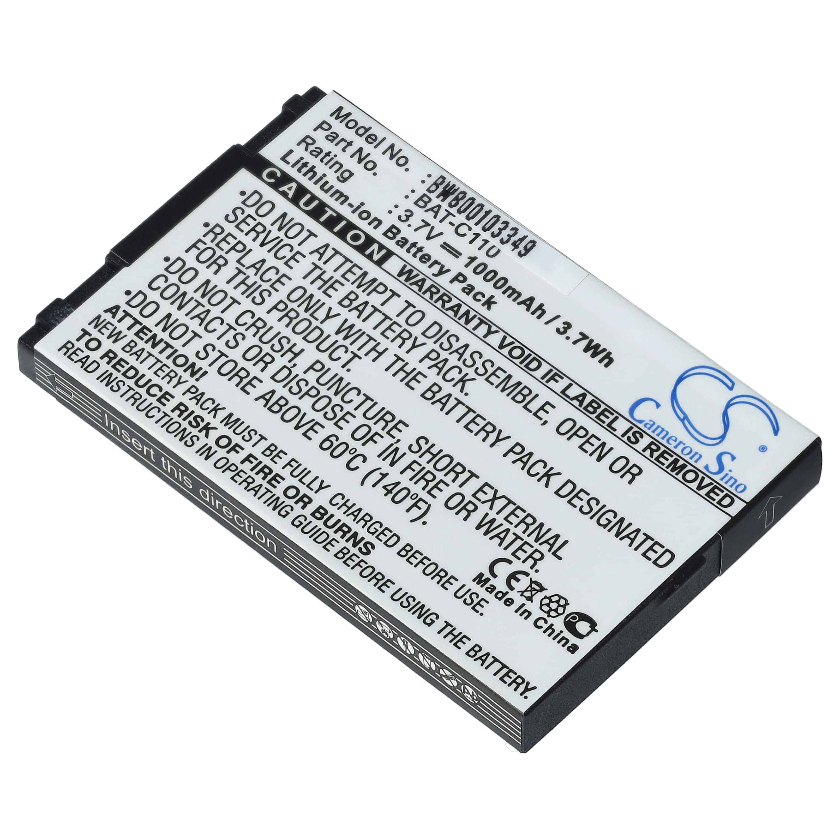 Akumulator do telefonu dla seniora zamiennik Emporia BAT-C110 - 1000 mAh 3,7 V Li-Ion