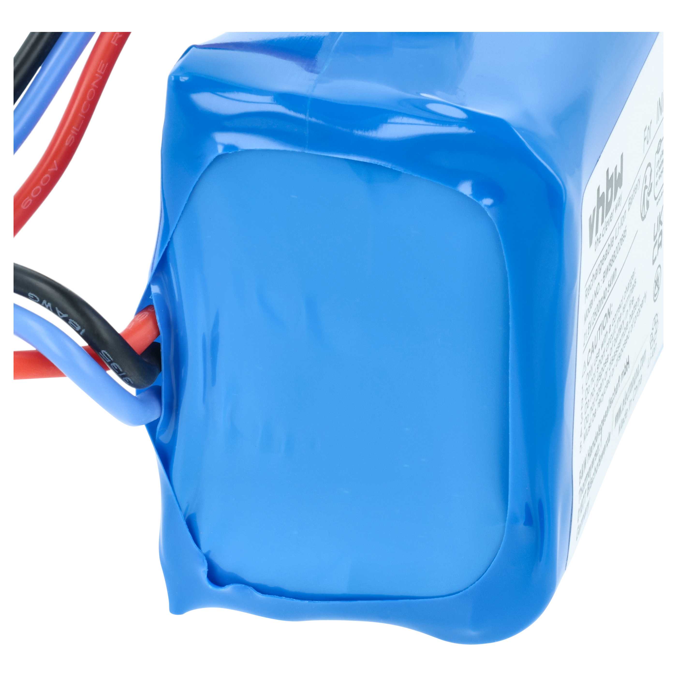 Battery replaces Philips 300002906404, 3000-018-25613 for Philips 2500mAh, 21.6V, Li-Ion