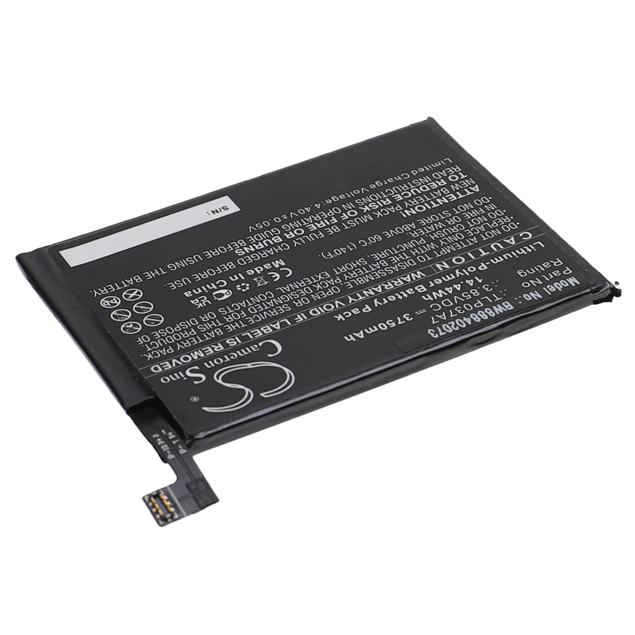 Akumulator do telefonu smartfona zamiennik Alcatel TLP037A7 - 3750 mAh 3,85 V LiPo