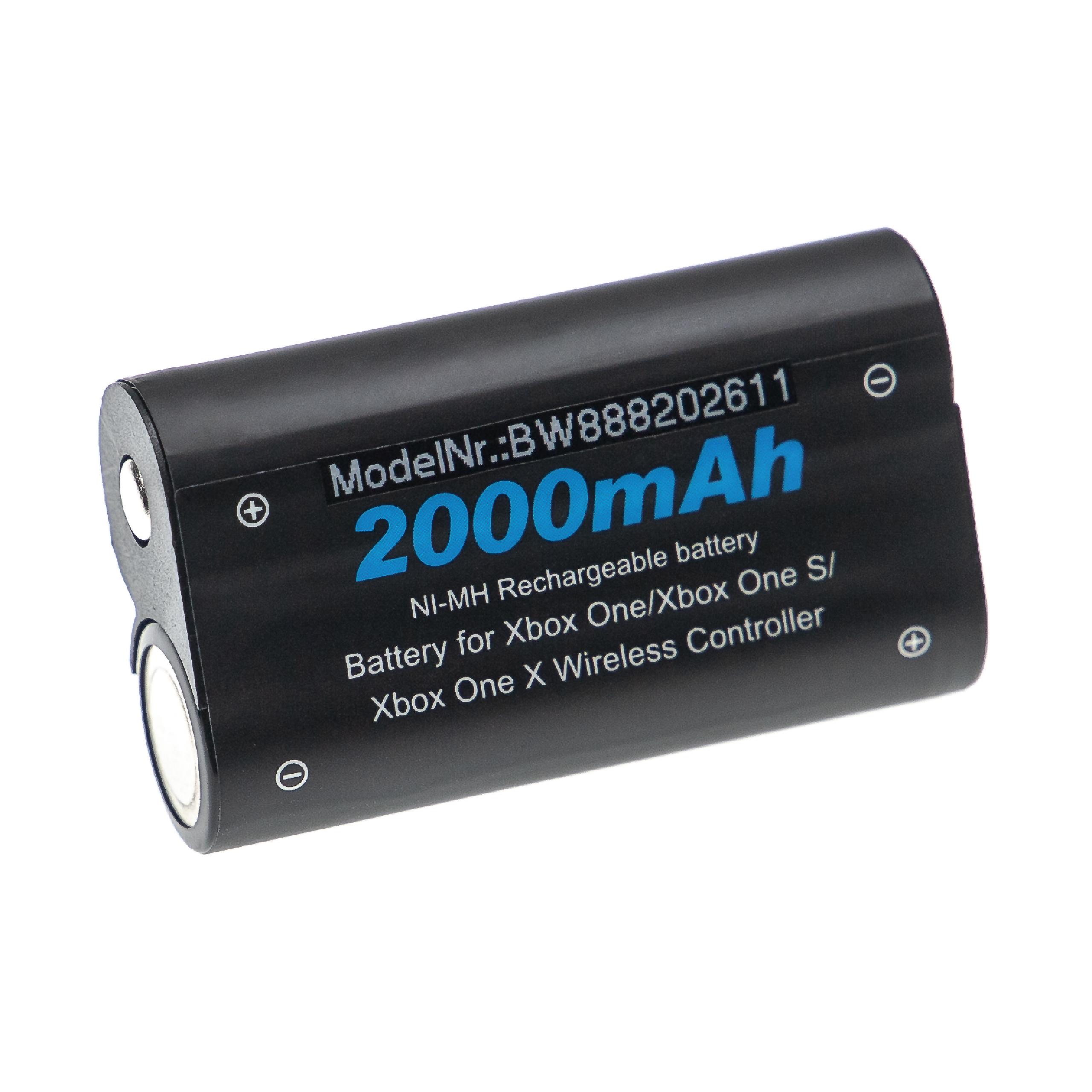 Gamer Joypad Battery Replacement for Microsoft BX01, C100 - 2000mAh 2.4V NiMH
