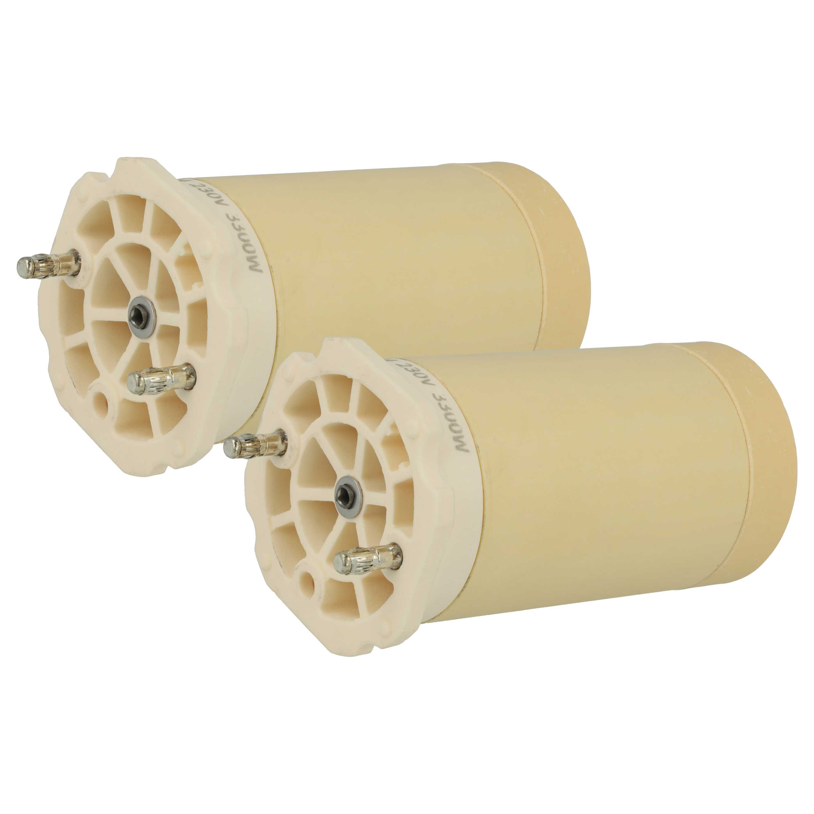 2x Élément chauffant remplace Leister 101.774, 145.606 pour soufflerie à air chaud Leister - 3300 W, céramique